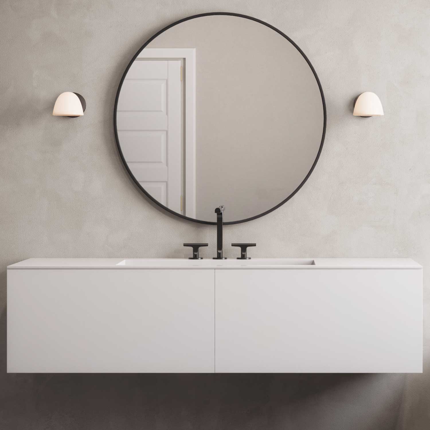 Fuse - Aplique de pared de diseño en alabastro y latón envejecido para salón