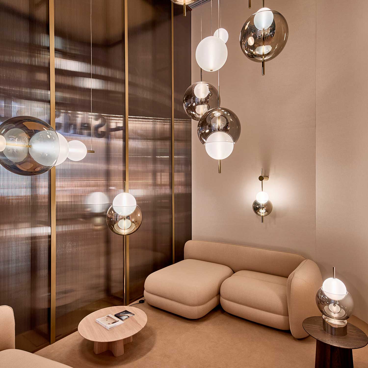 GALILEO - Luxuriöse Hängelampe Glaskugel Design