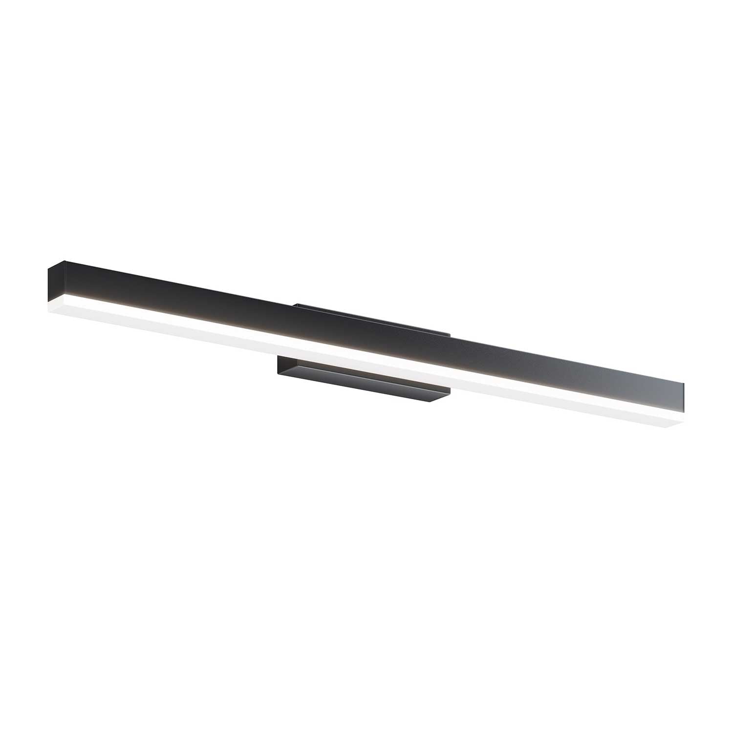 Fichte - Applique murale pour tableau LED moderne noire