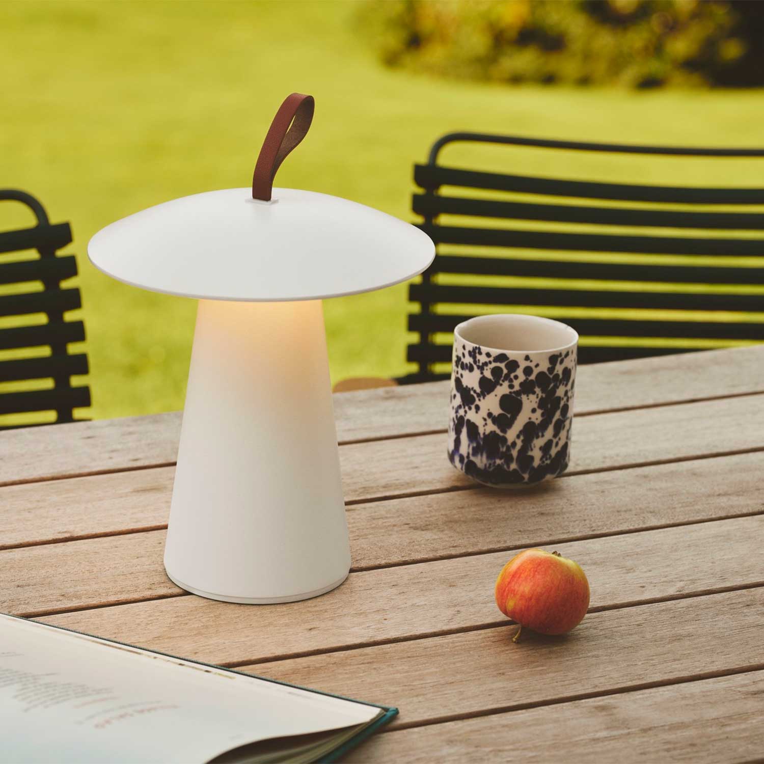Ara - Lampe LED sans fil rechargeable pour extérieur moderne