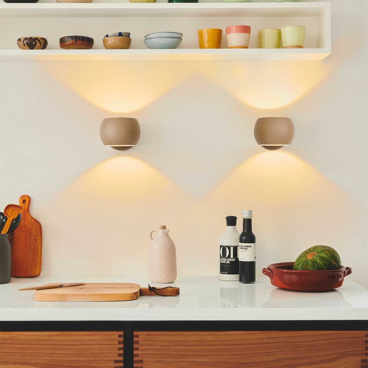 Belir - Applique murale double pour cuisine moderne