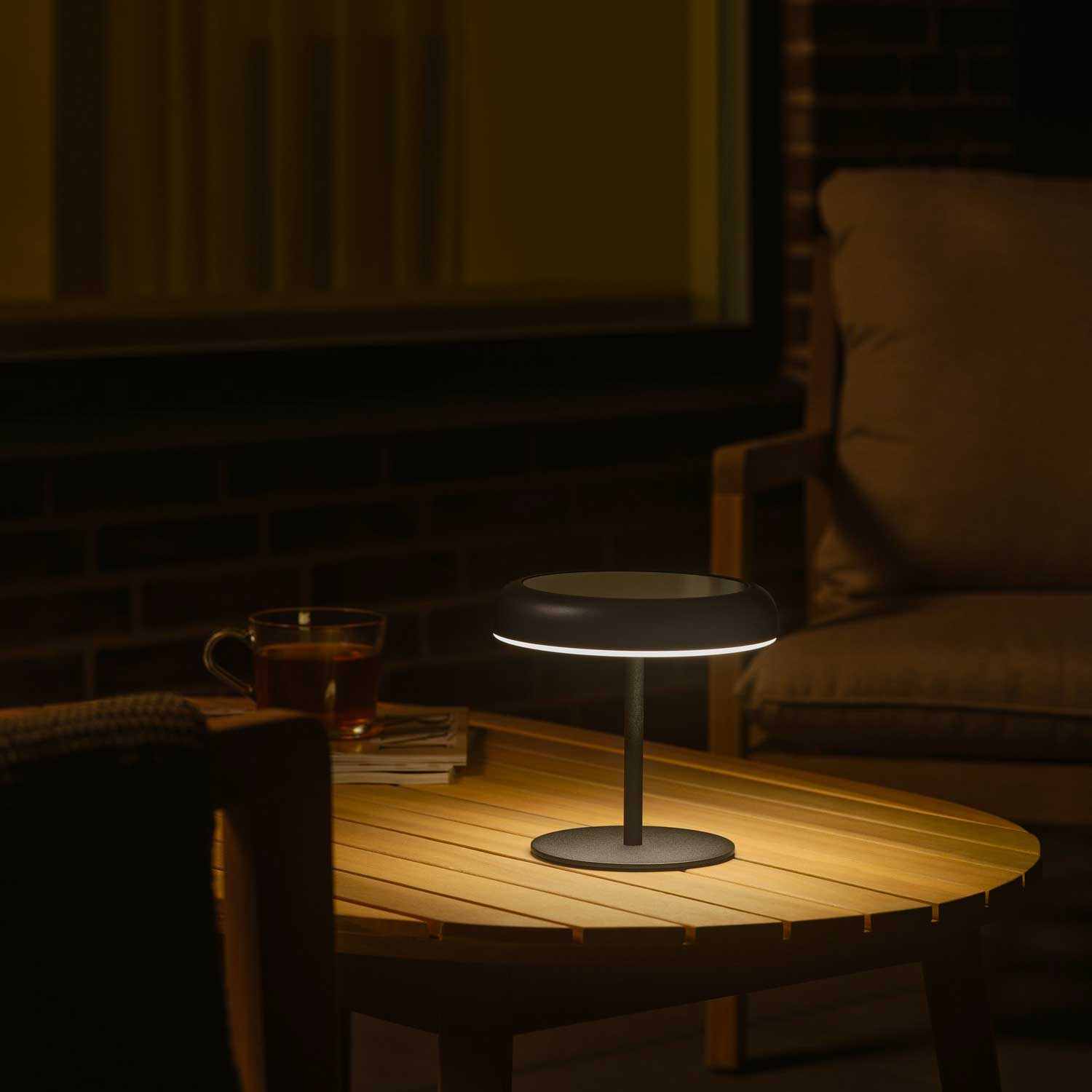Elmer Solar - Lampe de table solaire extérieur design moderne