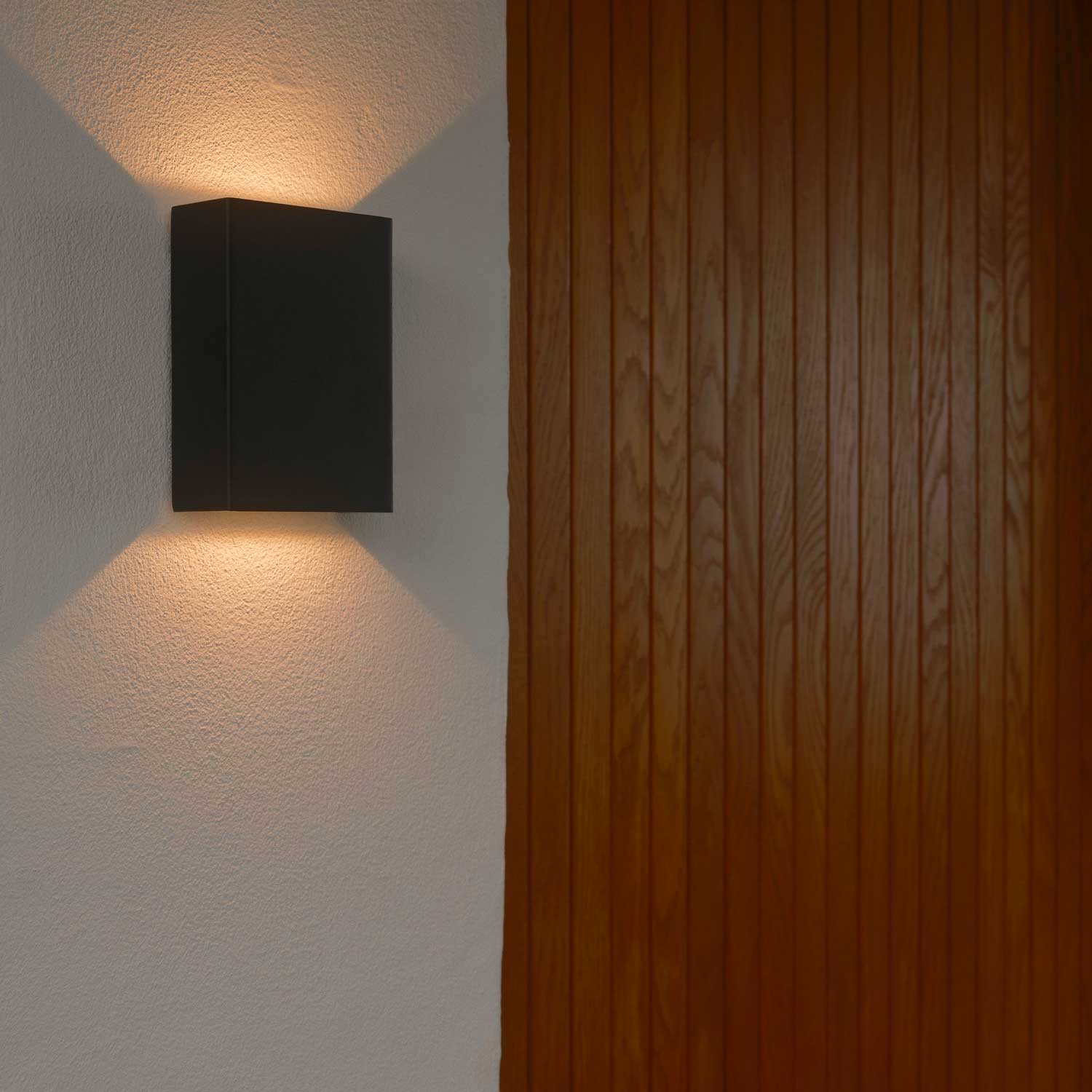 Fold - Applique da parete LED esterna doppia design contemporaneo