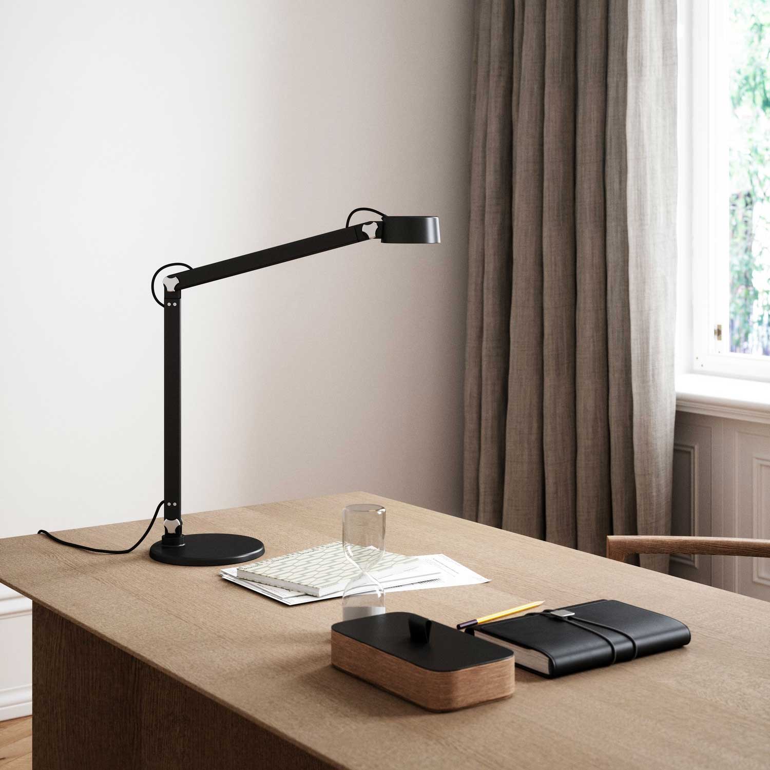 Nobu - Lampe LED en acier multifonctions design industriel