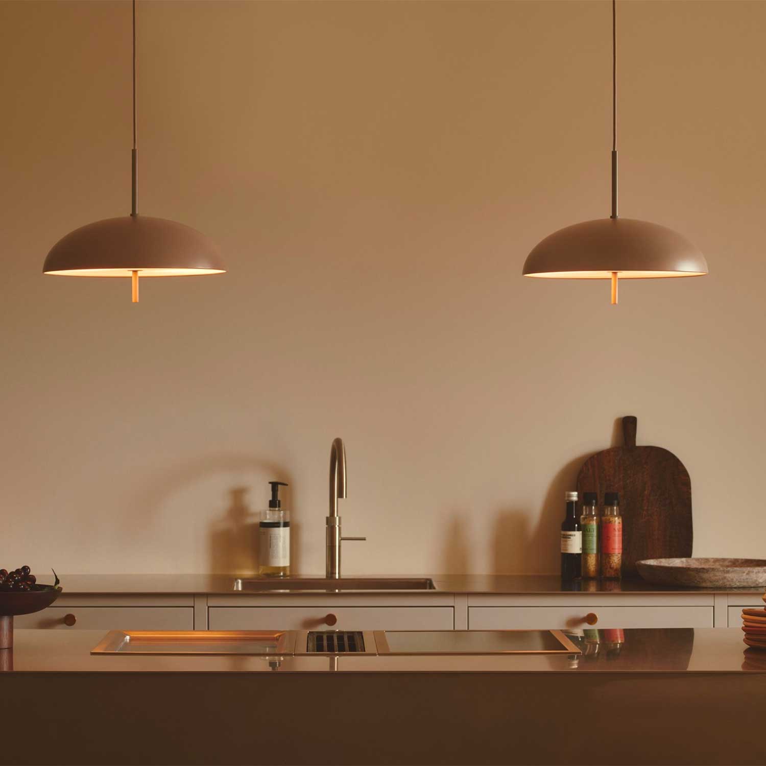 Versale - Suspension acier pour cuisine contemporaine