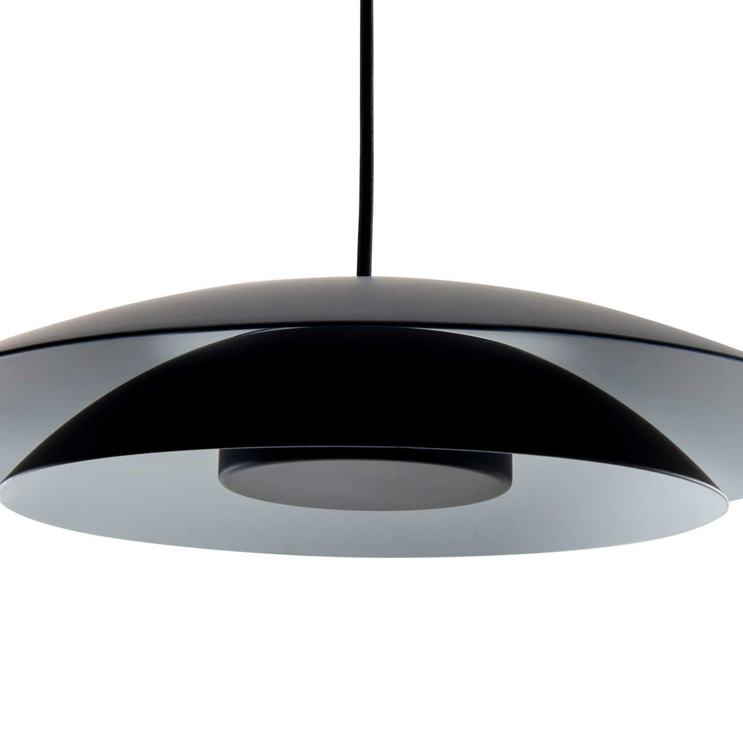 Noway - Suspension en métal doré ou noir design pour cuisine