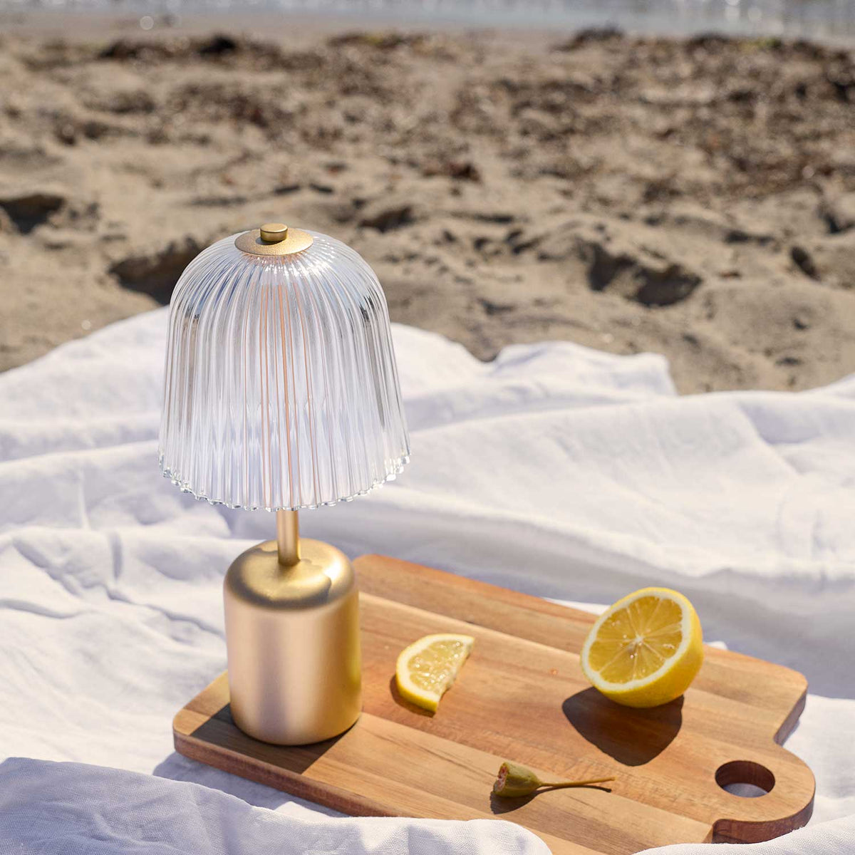 Asteea - Lampe à poser nomade en métal et acrylique, style scandinave