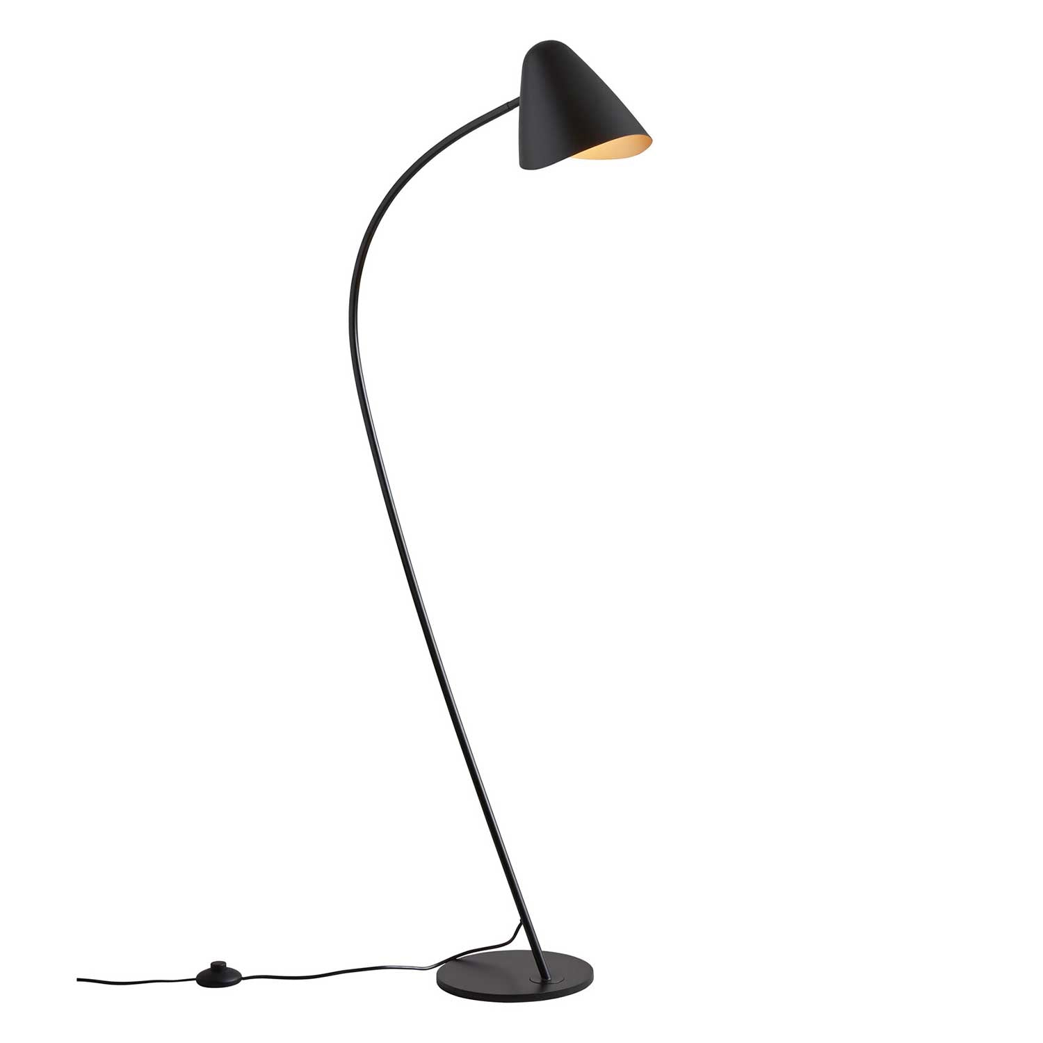 Organic - Lampadaire sur pied en acier design pour salon