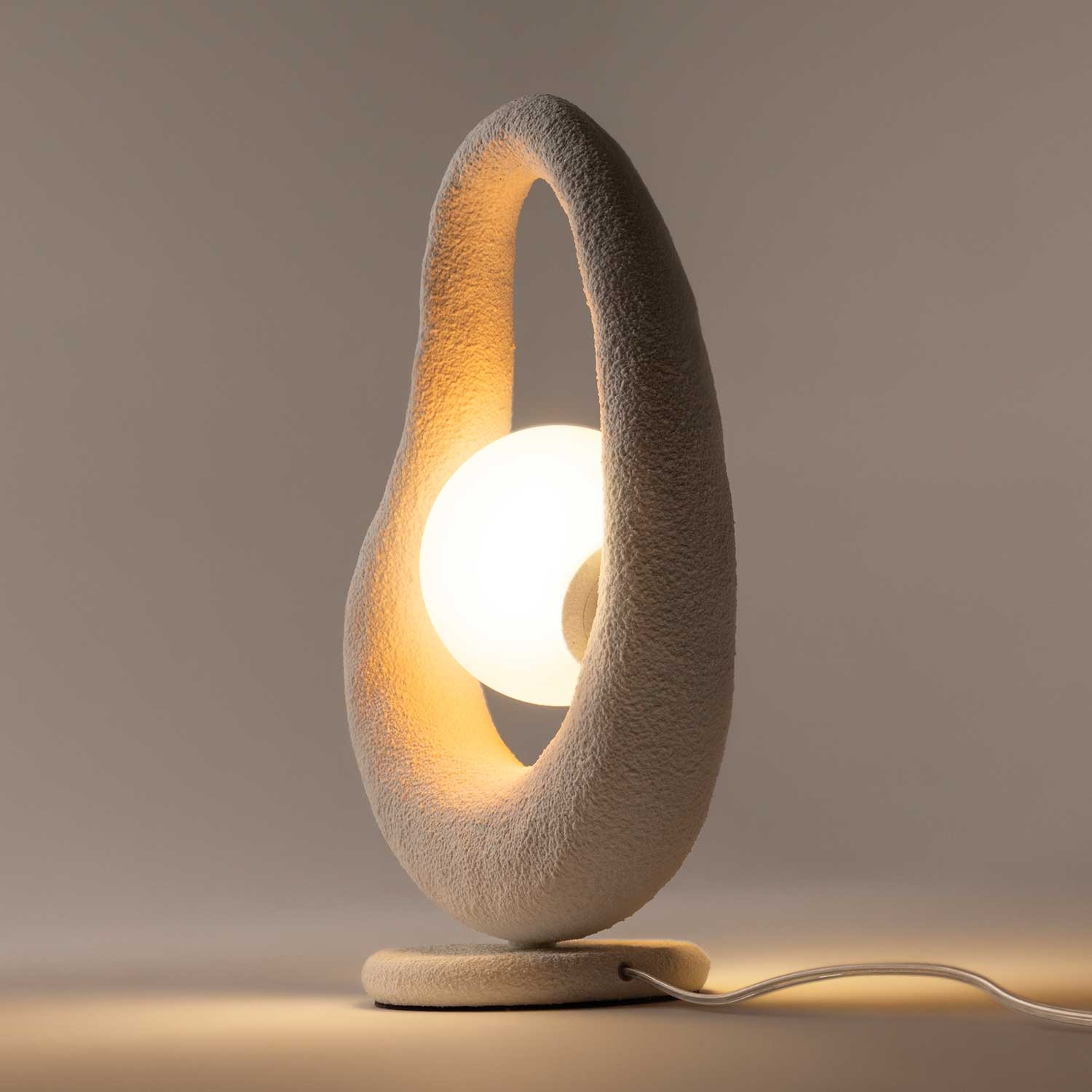 Opus - Lampe de chevet wabi-sabi design pour chambre ou salon
