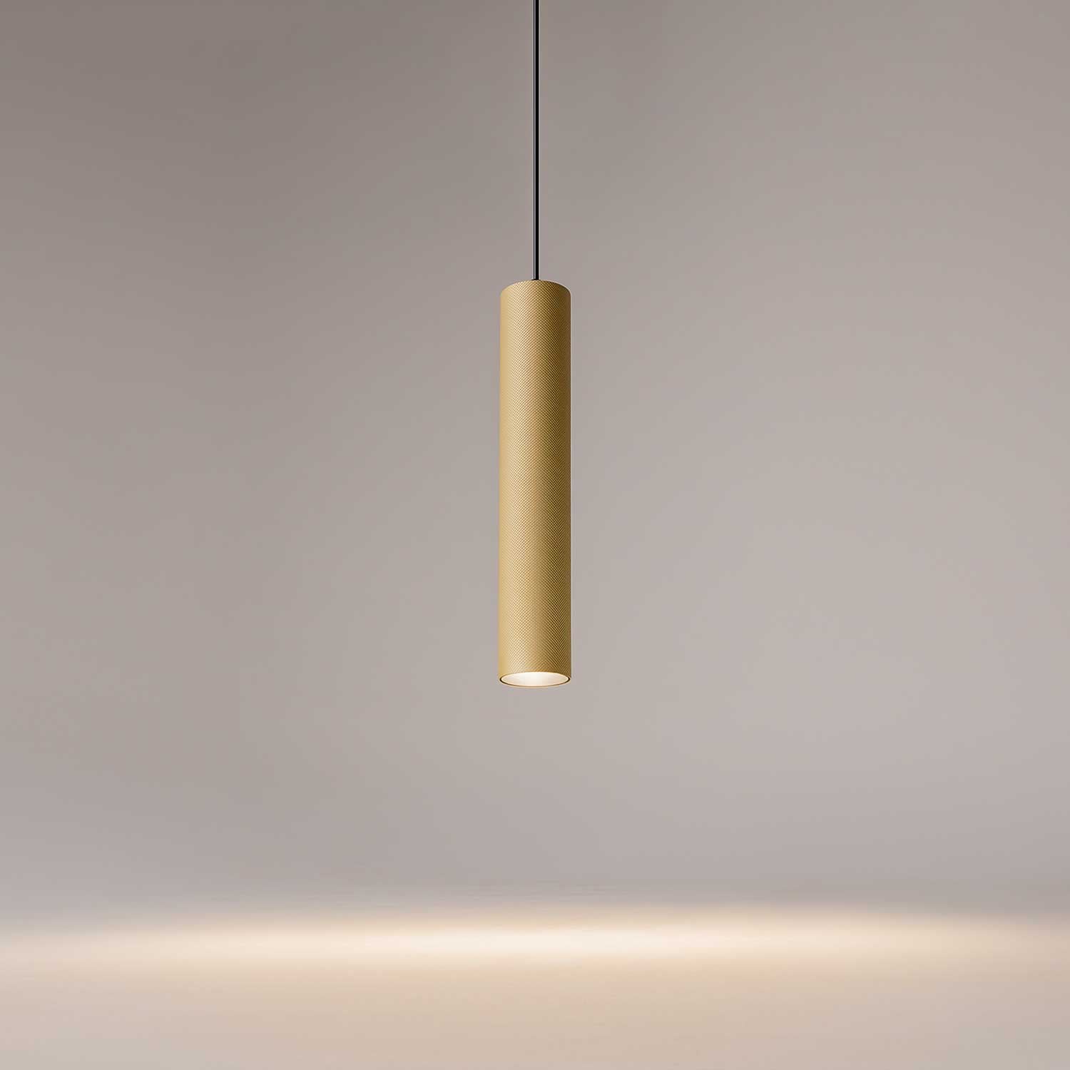 Artisan - Suspension tube en alu design pour cuisine