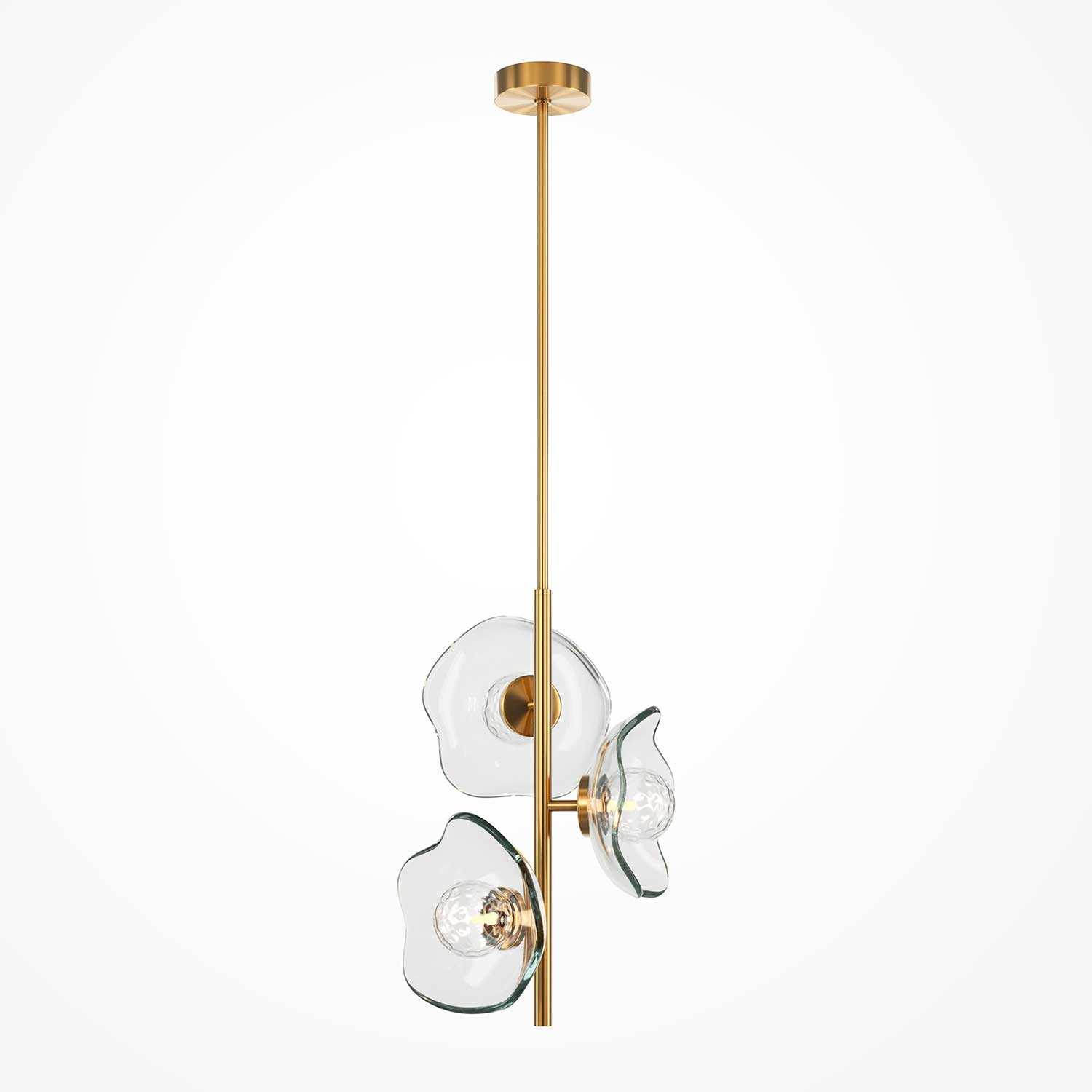 Miracle - Lustre fleur en verre design pour chambre