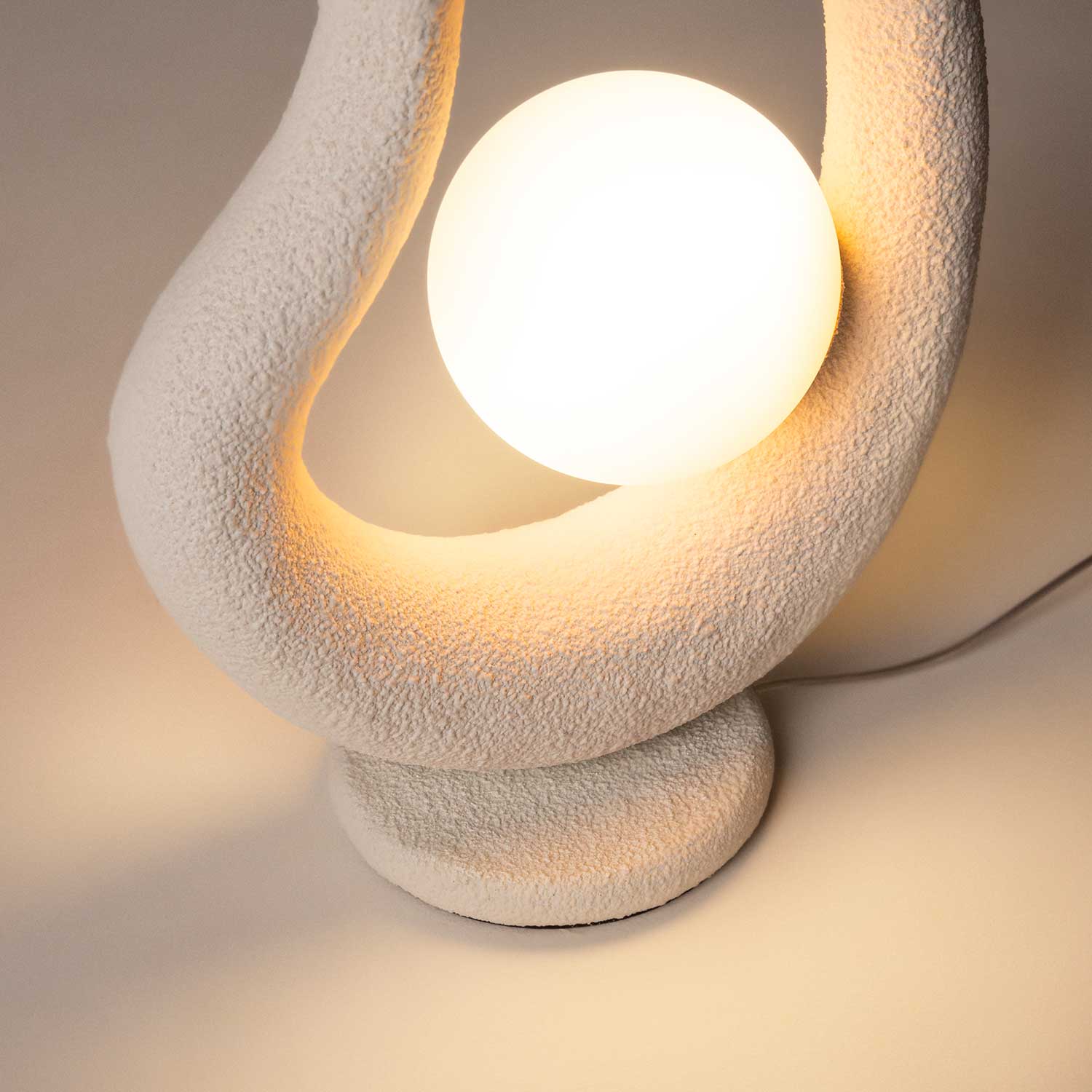 Opus - Lampe de chevet wabi-sabi design pour chambre ou salon