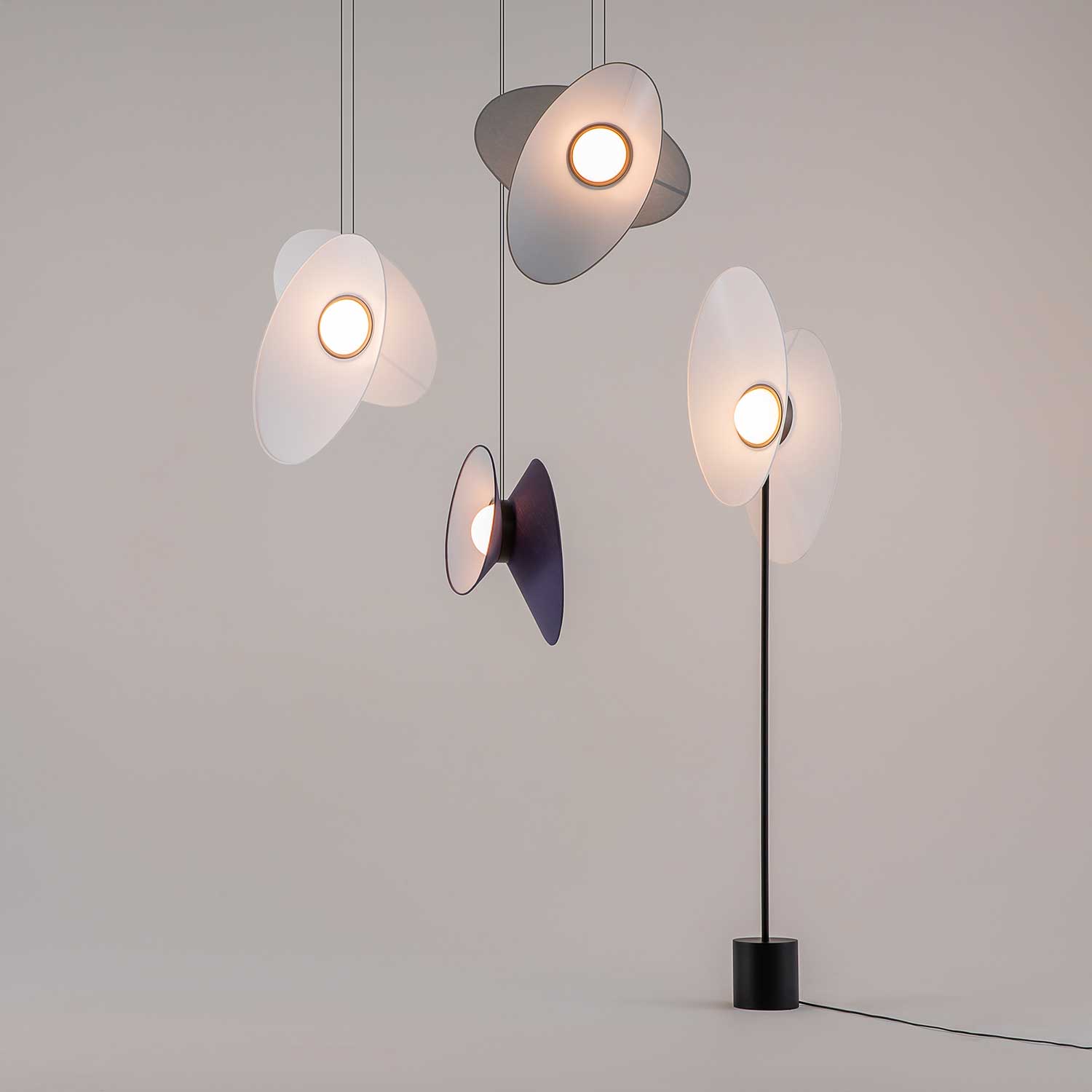 Evolution - Suspension LED au design moderne pour chambre