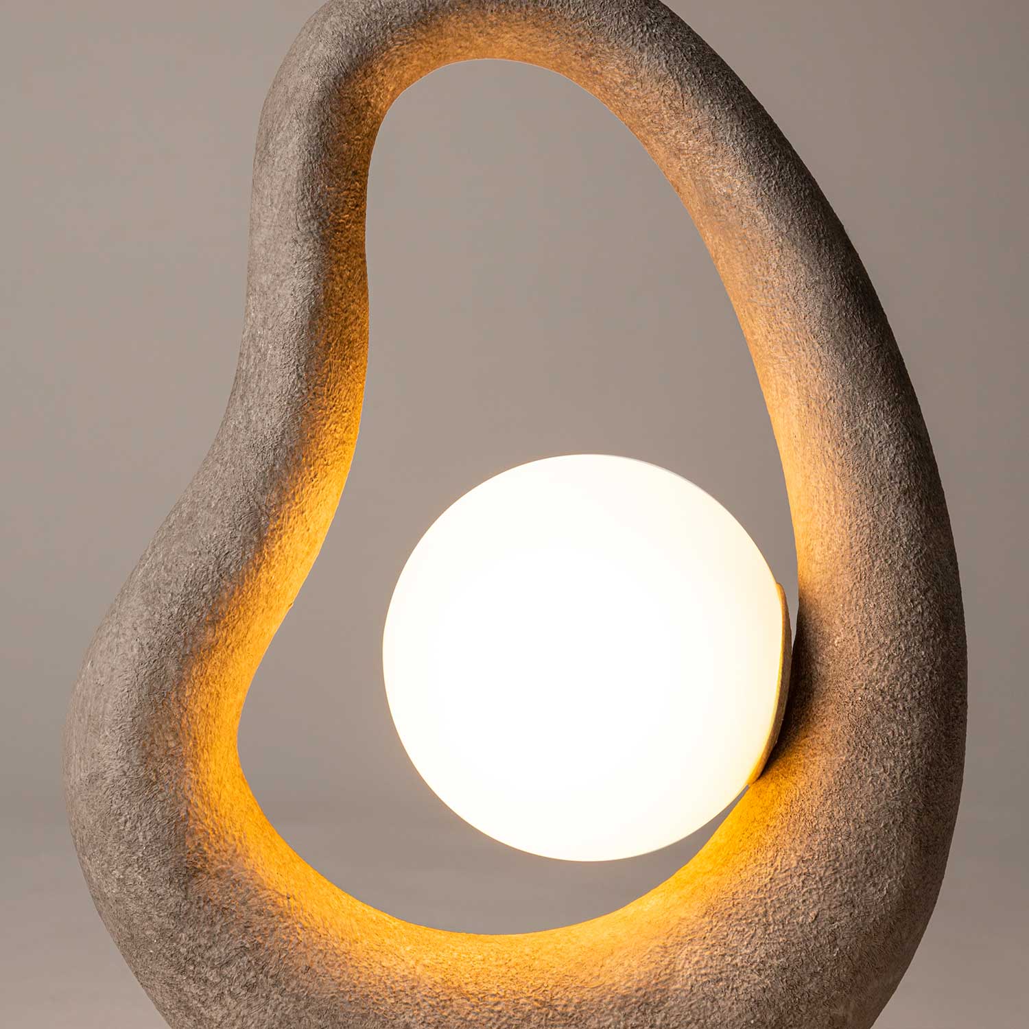 Opus - Lampe de chevet wabi-sabi design pour chambre ou salon