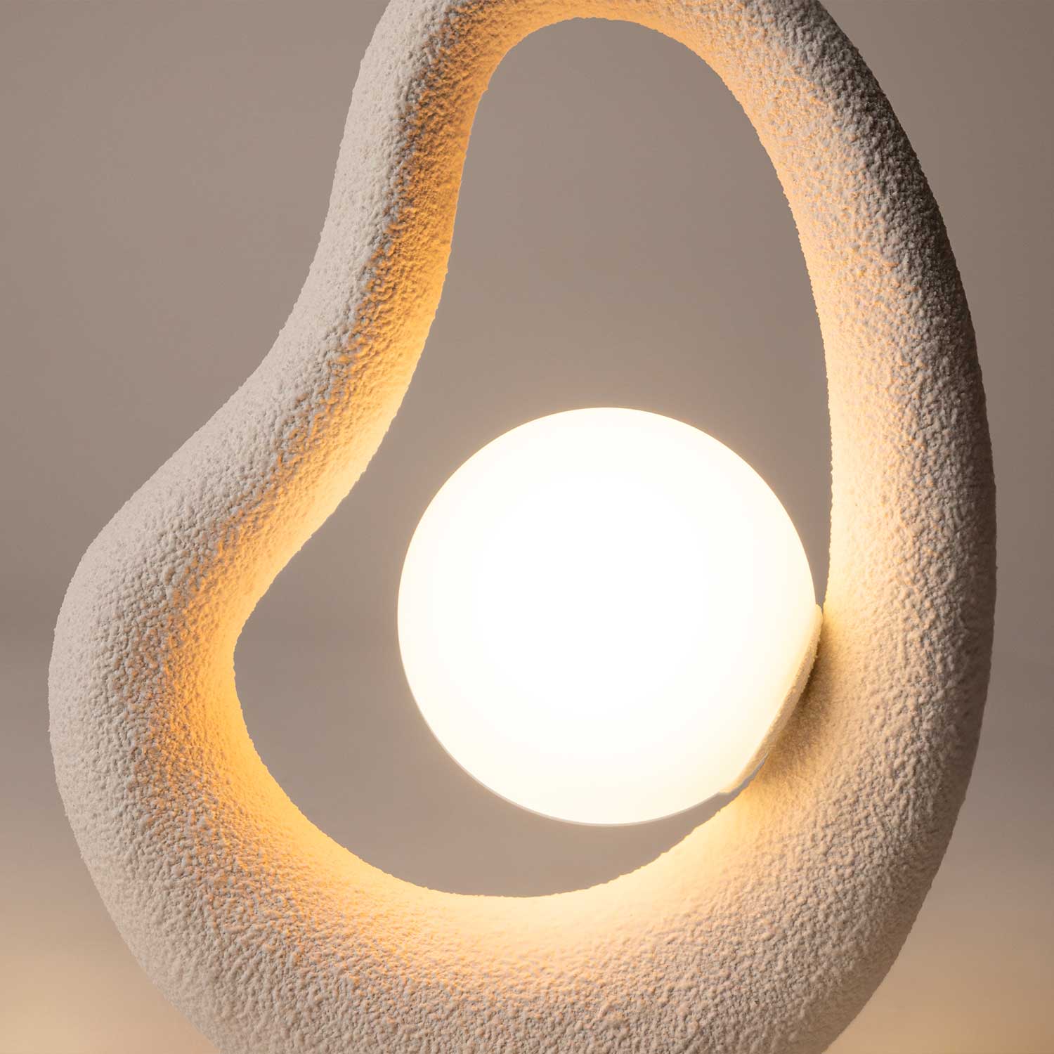 Opus - Lampe de chevet wabi-sabi design pour chambre ou salon