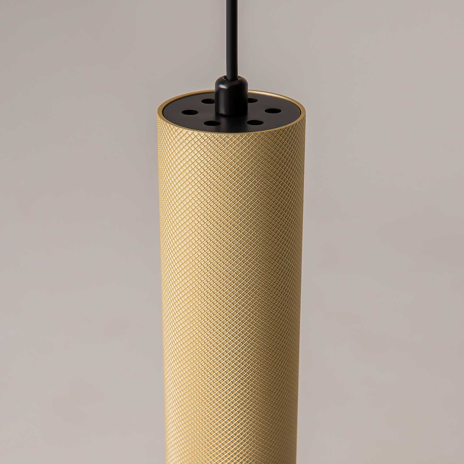 Artisan - Suspension tube en alu design pour cuisine