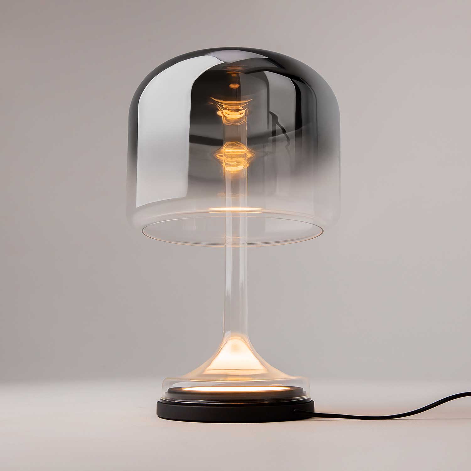 Spirito - Lampe LED à poser en verre design pour salon ou chambre