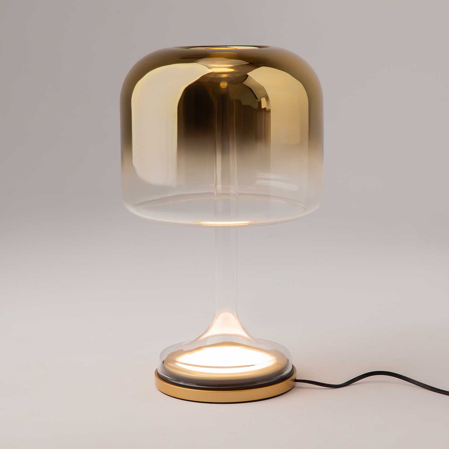 Spirito - Lampe LED à poser en verre design pour salon ou chambre