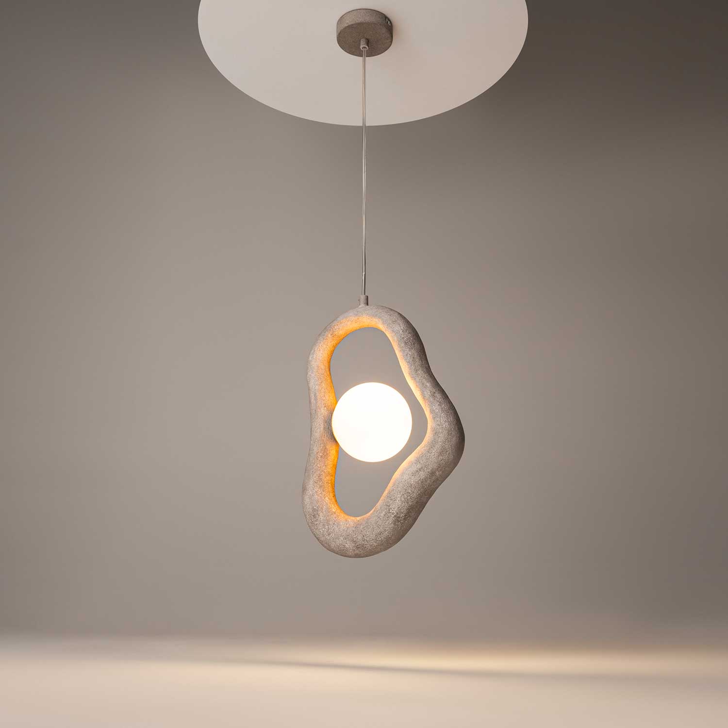 Opus - Suspension wabi-sabi design pour cuisine ou salon