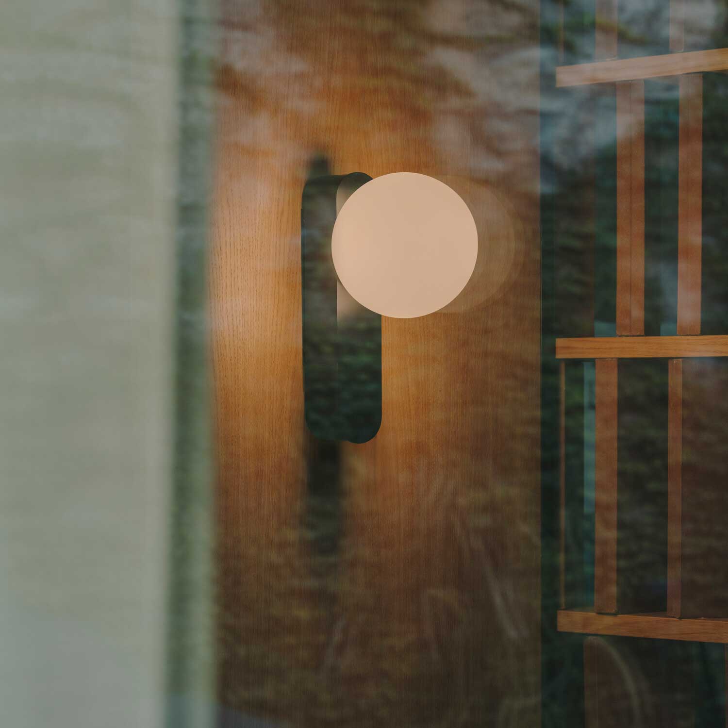 Perlina - Applique murale LED salle de bain en verre design