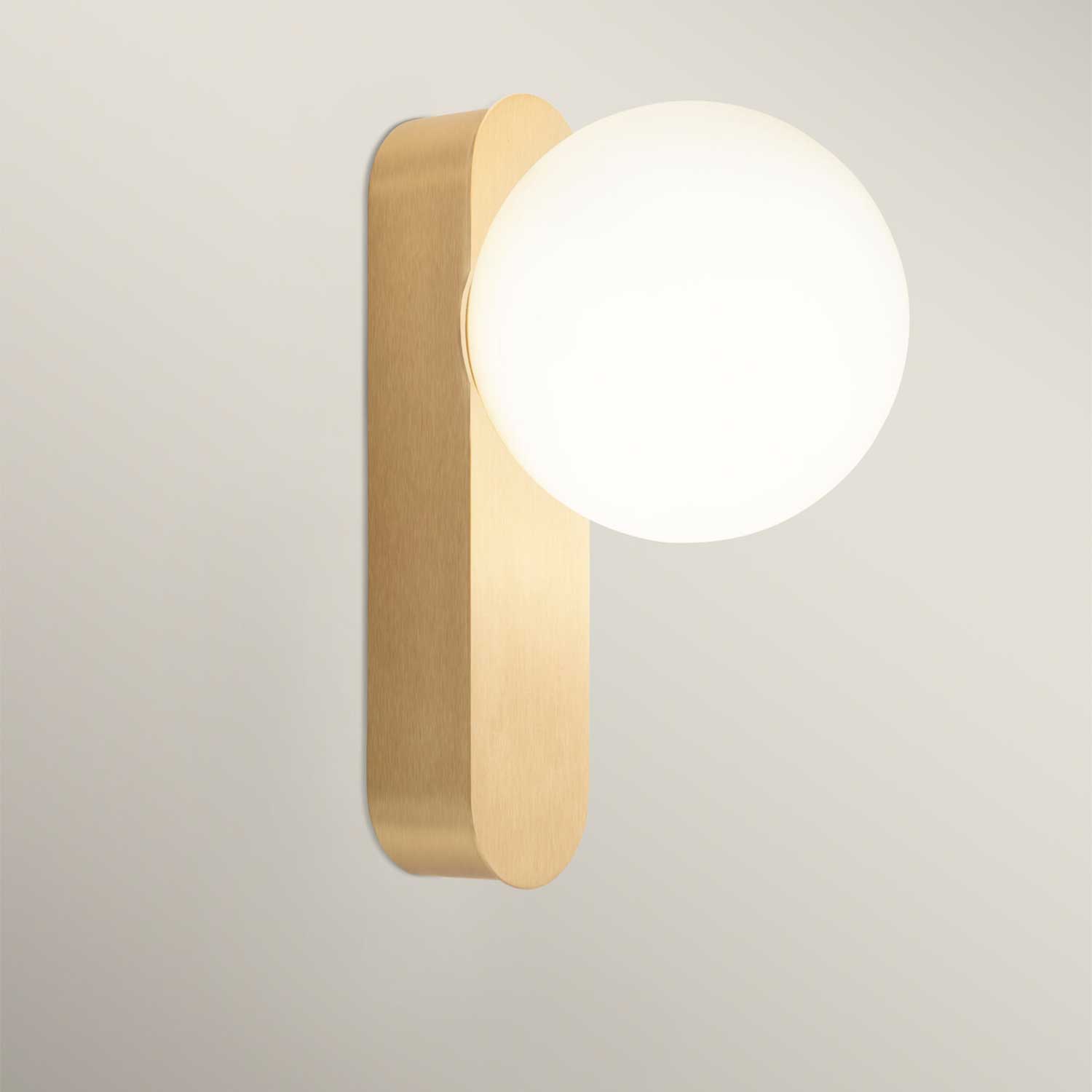 Perlina - Applique murale LED salle de bain en verre design