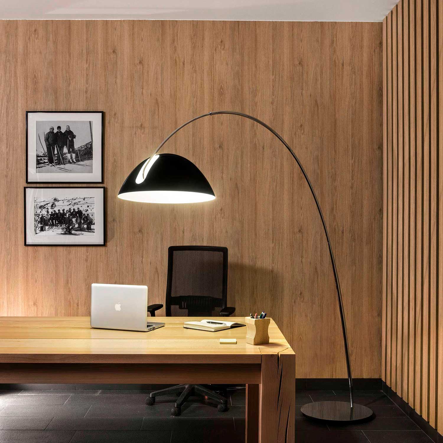 Pluma - Stehlampe im Vintage-Design für das Wohnzimmer