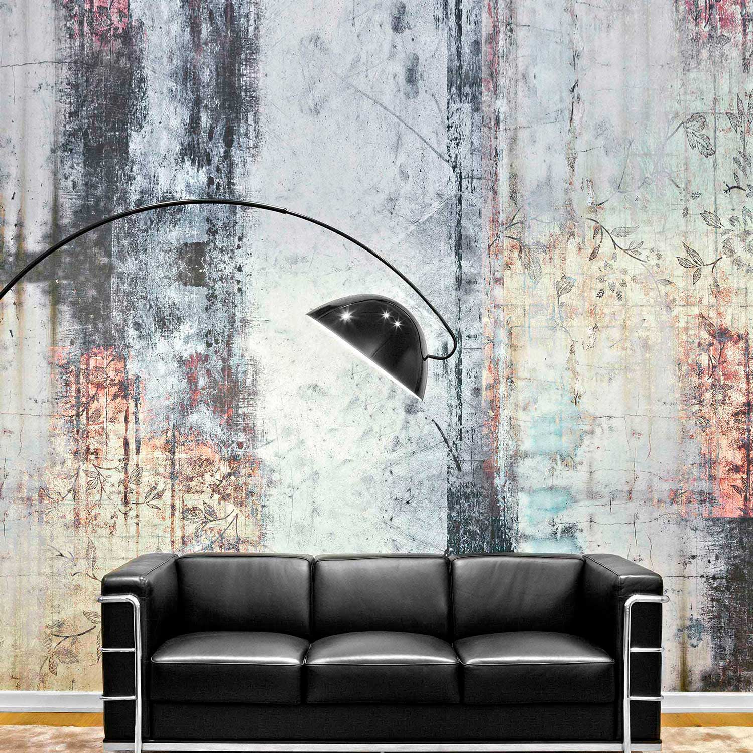Pluma - Stehlampe im Vintage-Design für das Wohnzimmer