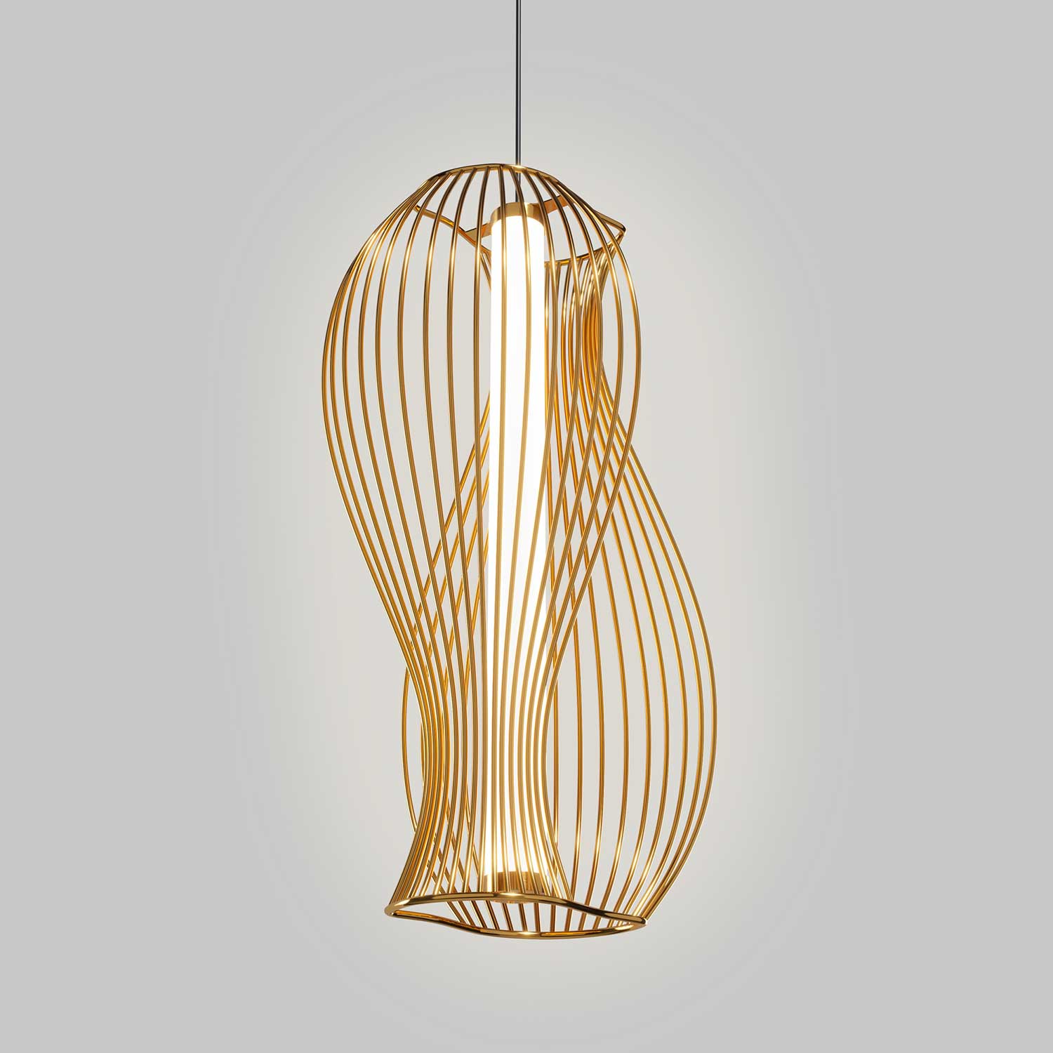Shadows of the past - Suspension LED design pour salon