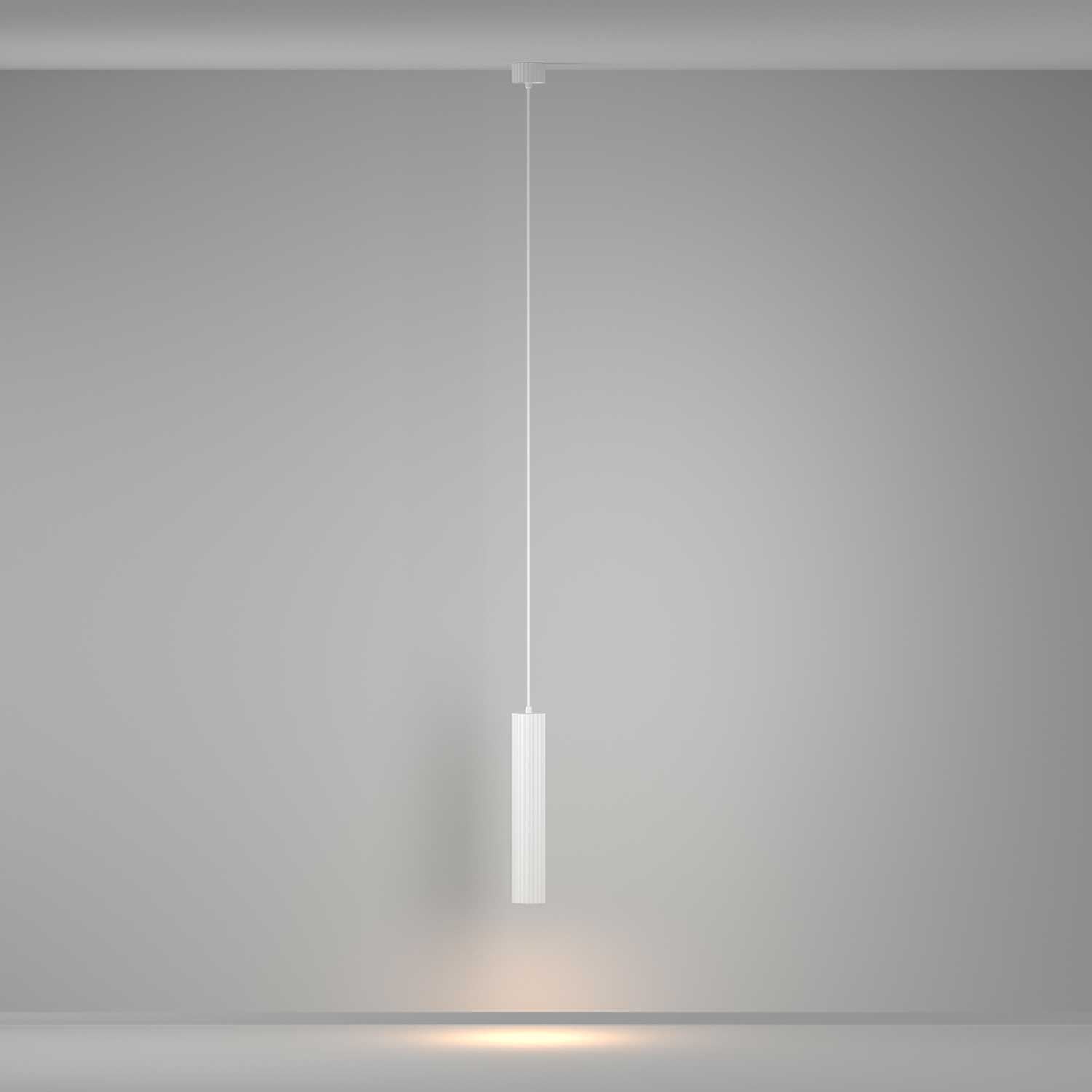 Calipso - Suspension cannelé tube en alu design pour cuisine