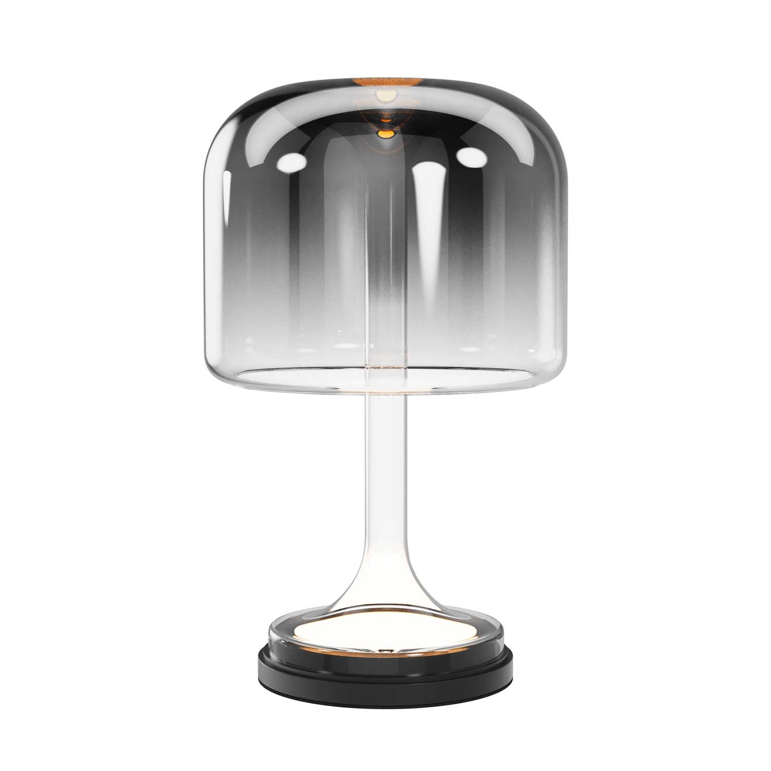 Spirito - Lampe LED à poser en verre design pour salon ou chambre