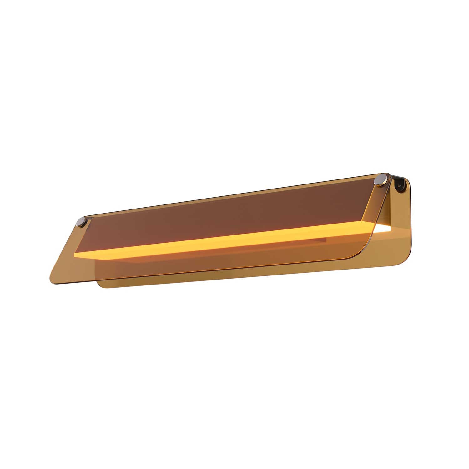 Flat - Applique murale LED en verre design pour salon