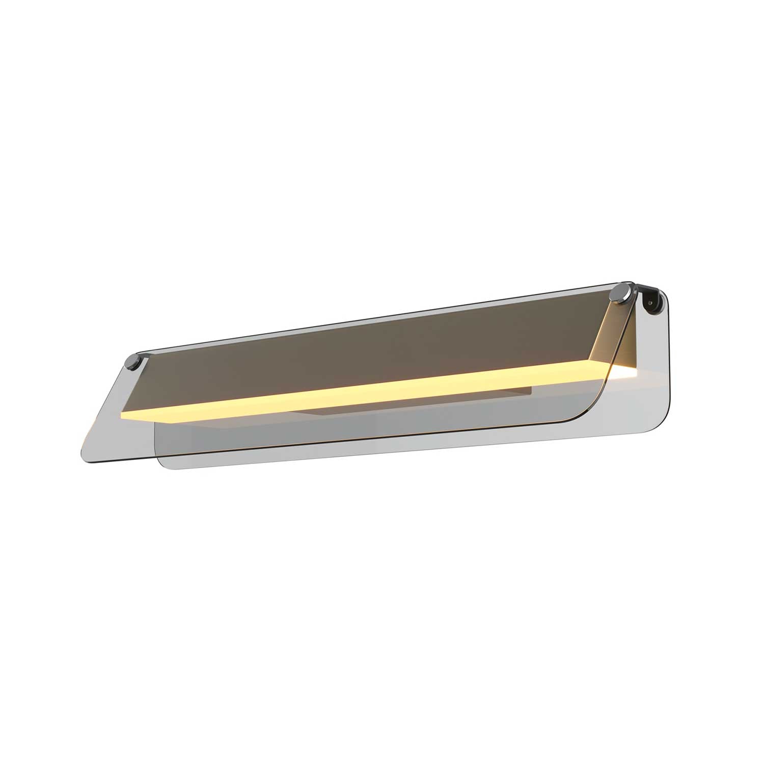 Flat - Applique murale LED en verre design pour salon
