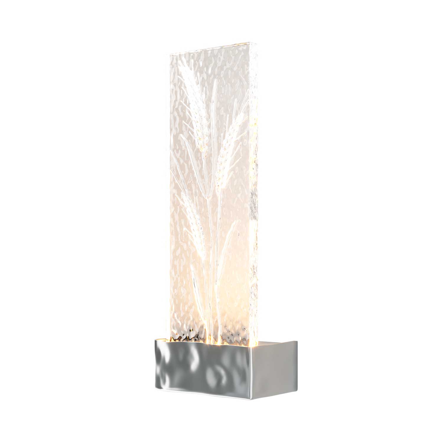 Ornate - Applique LED design en verre pour chambre d'hôtel