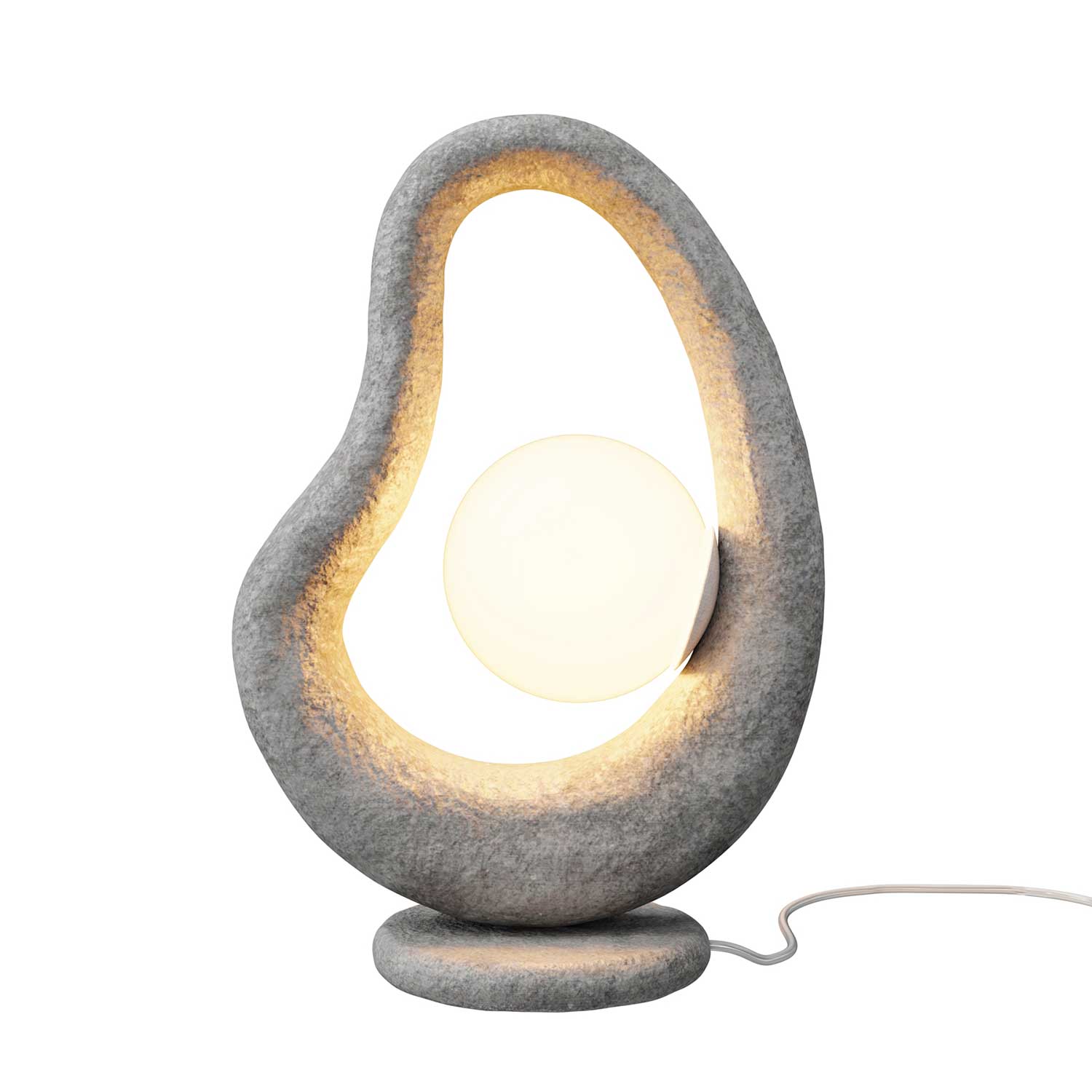Opus - Lampe de chevet wabi-sabi design pour chambre ou salon