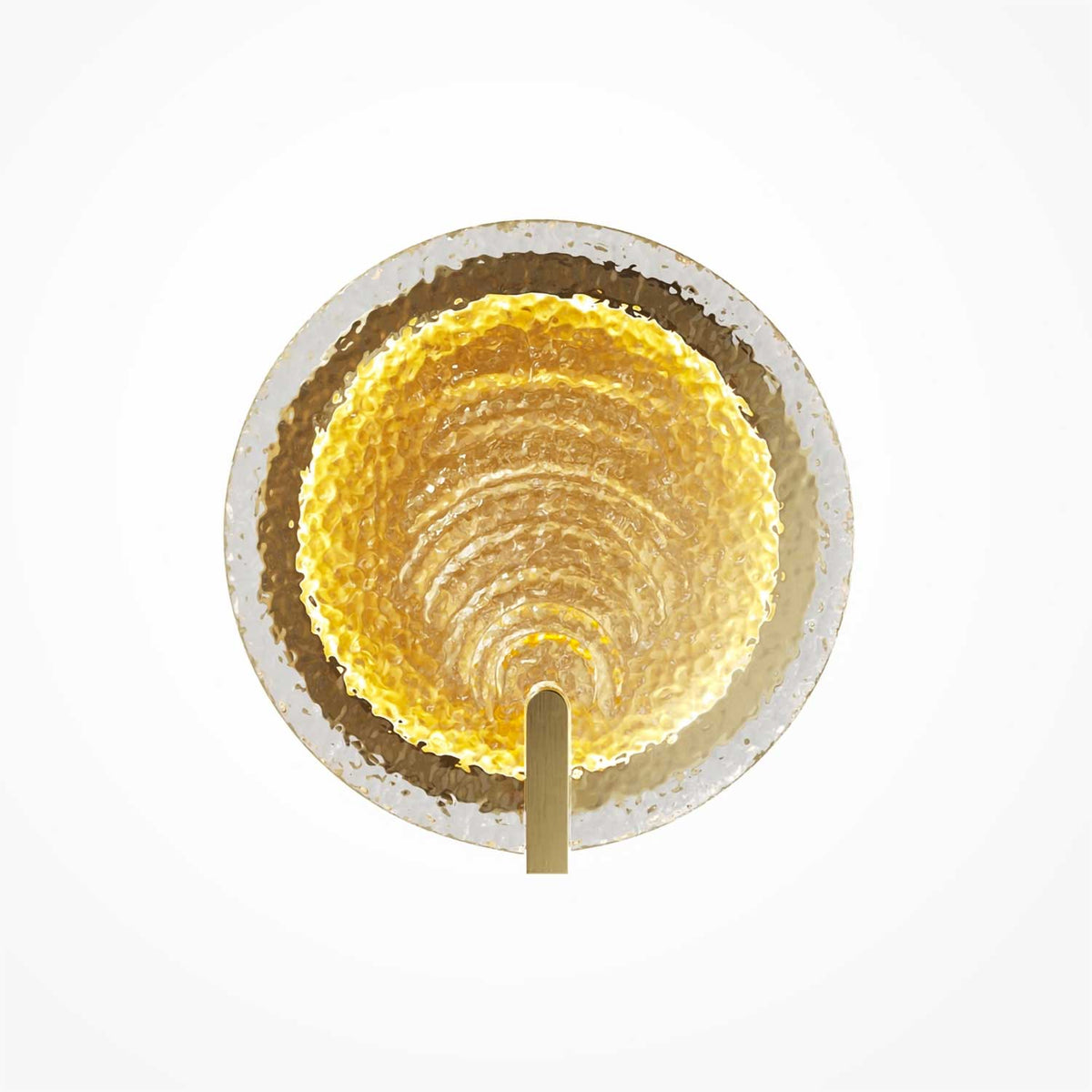Regatta - Applique murale LED en verre moulé et métal, style contemporain