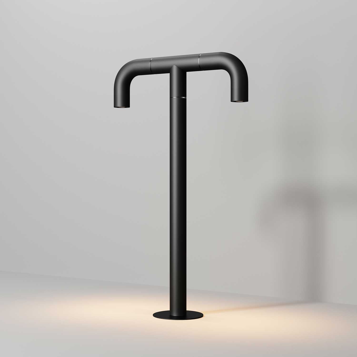 Sleek - Borne LED lumineuse pour jardin design extérieur