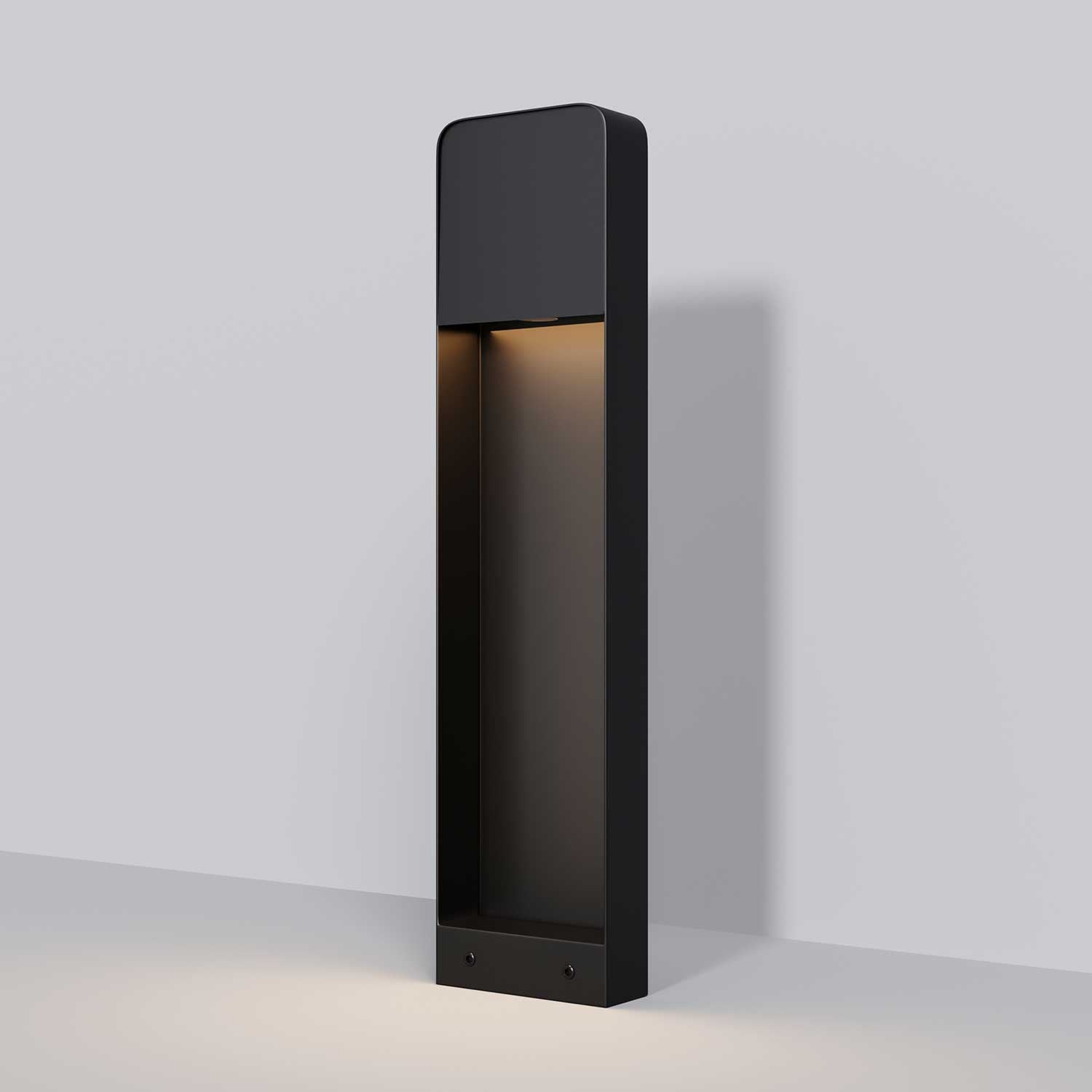 Porte - Borne LED lumineuse moderne design d'extérieur