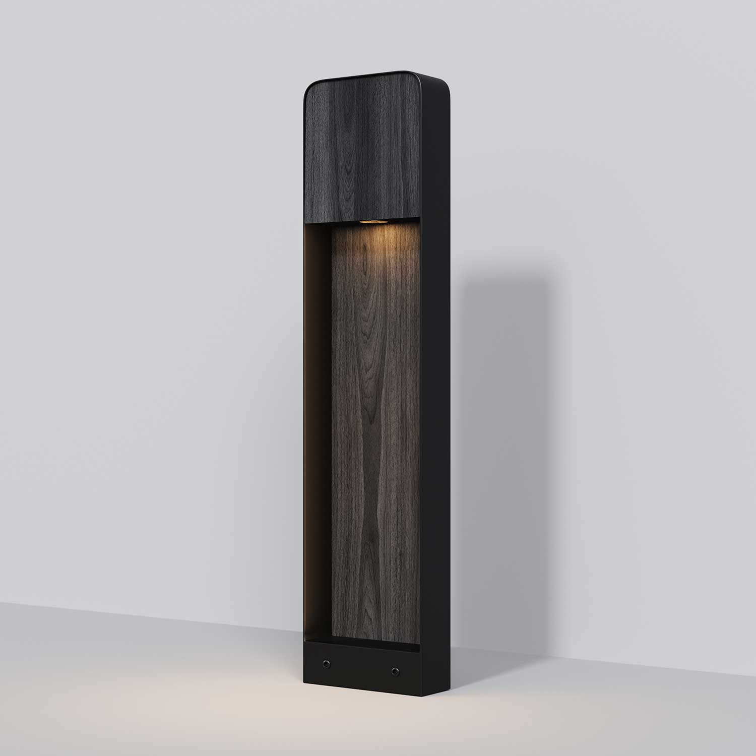 Porte - Borne LED lumineuse moderne design d'extérieur