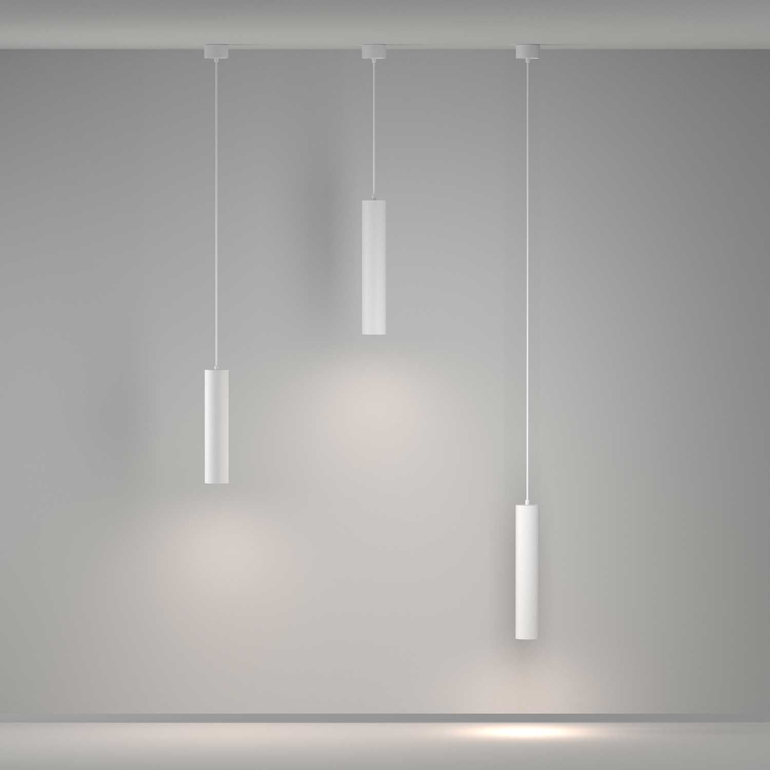 Artisan - Suspension tube en alu design pour cuisine