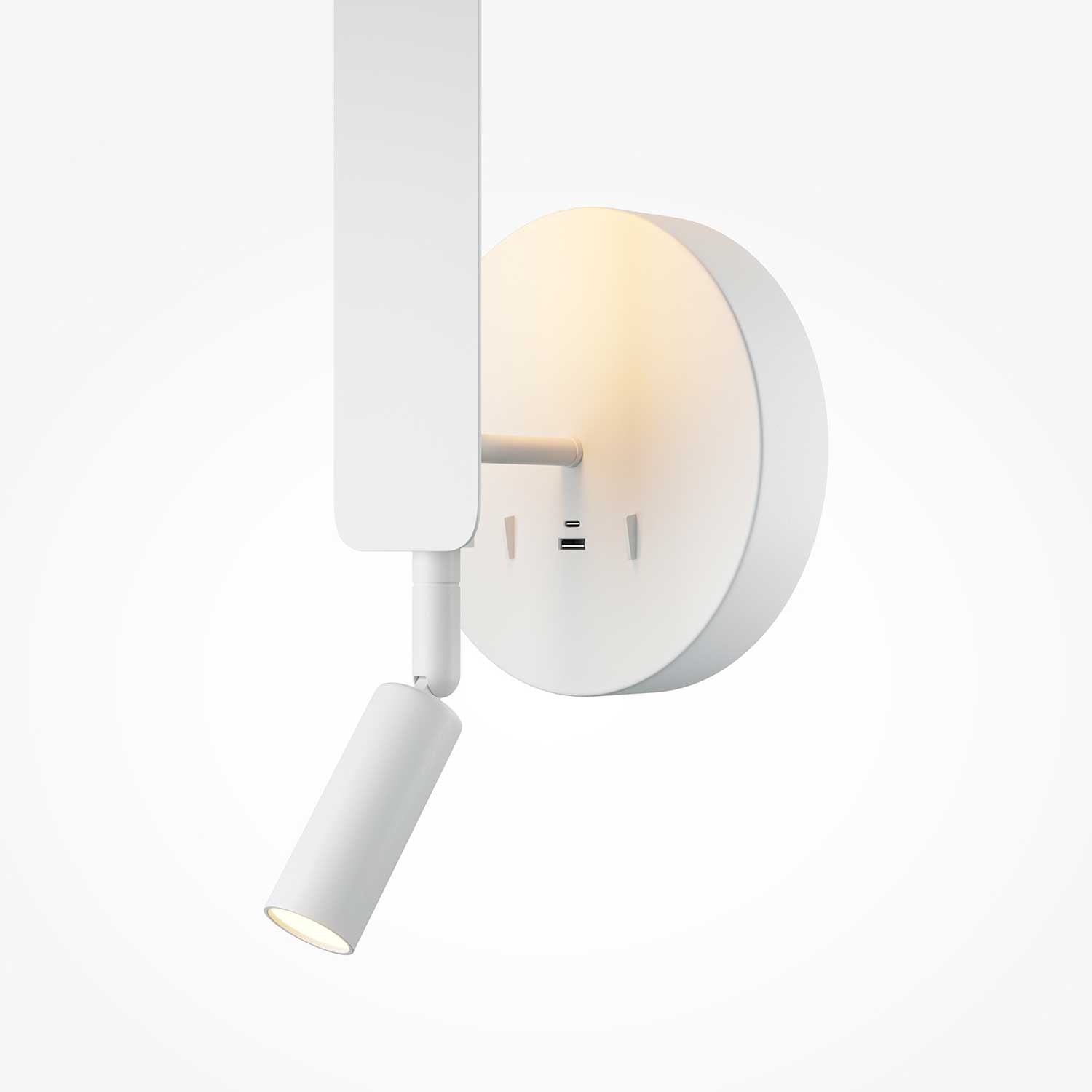 Combo - Applique liseuse LED pour chambre design