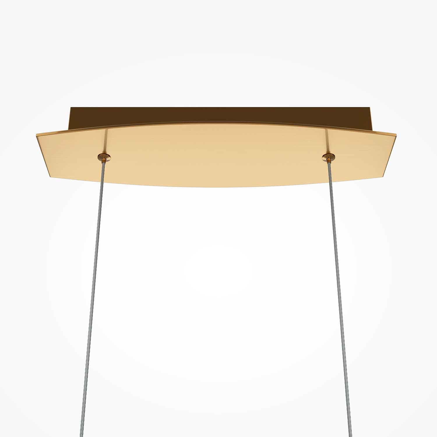 Breeze - Suspension led design doré pour salle à manger moderne