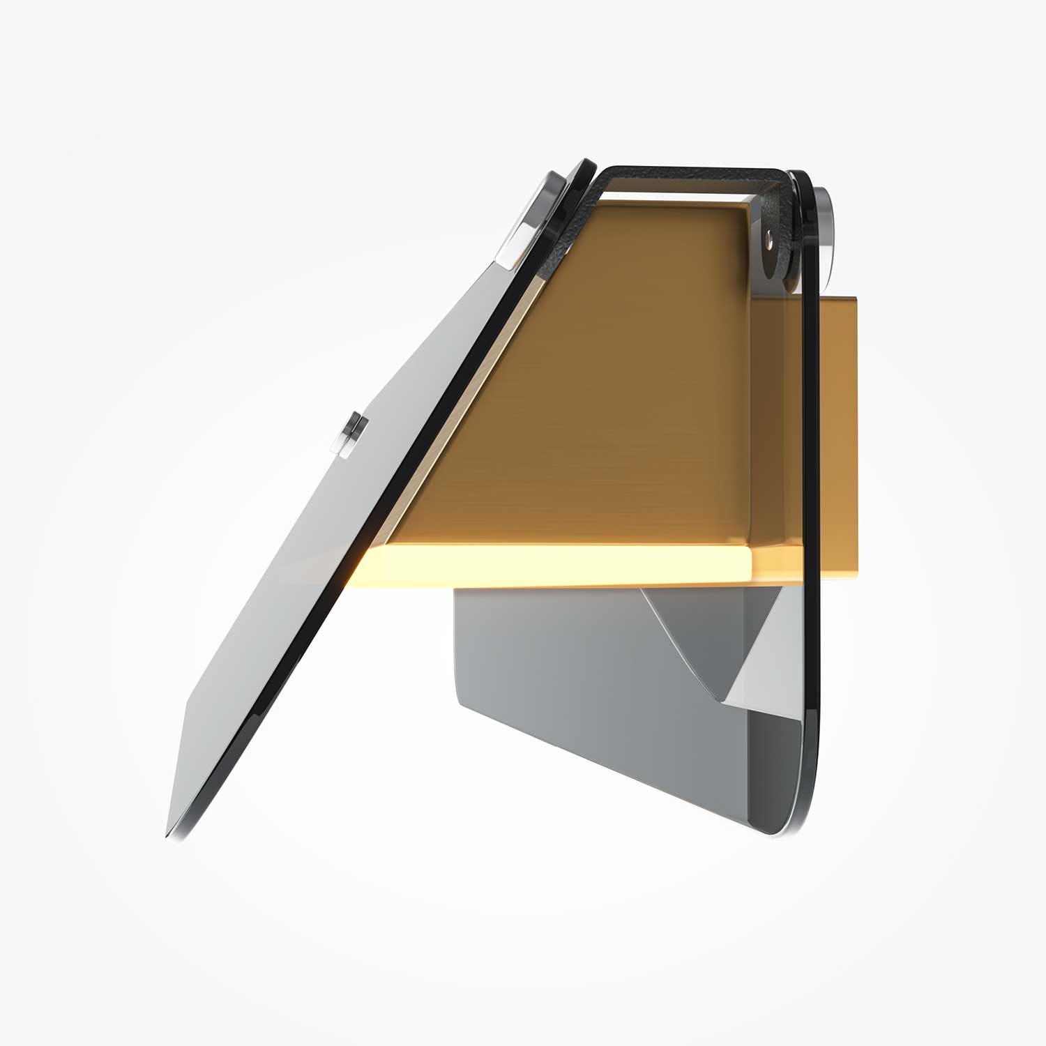 Flat - Applique murale LED en verre design pour salon