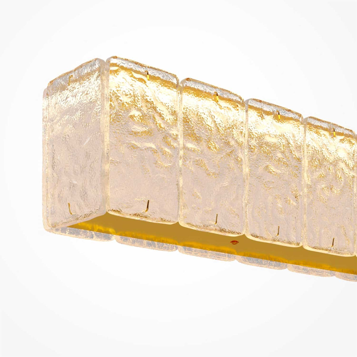 Majesty - Applique murale LED en verre cristal K9 et métal, style art déco