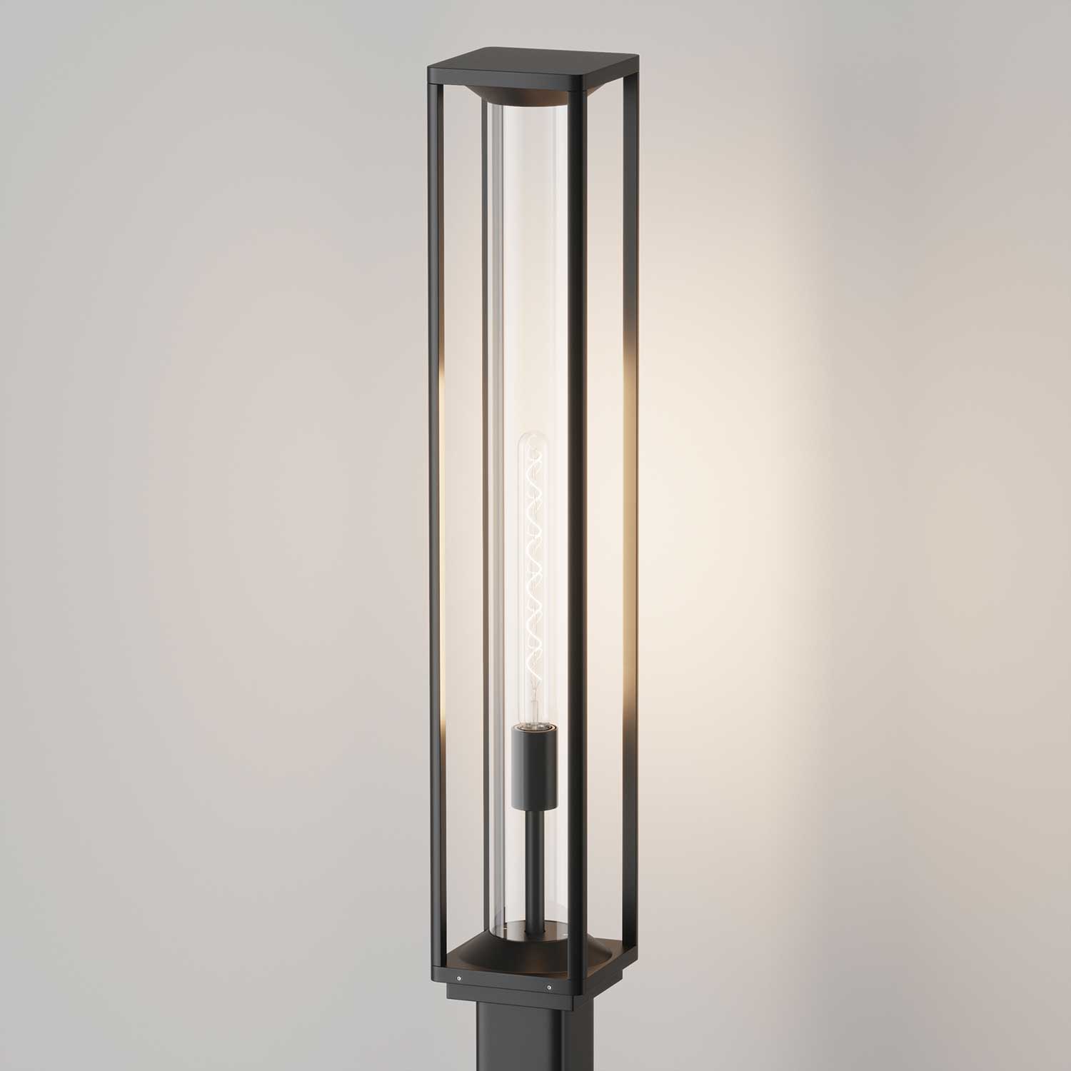 Cell - Modern steel outdoor light bollard