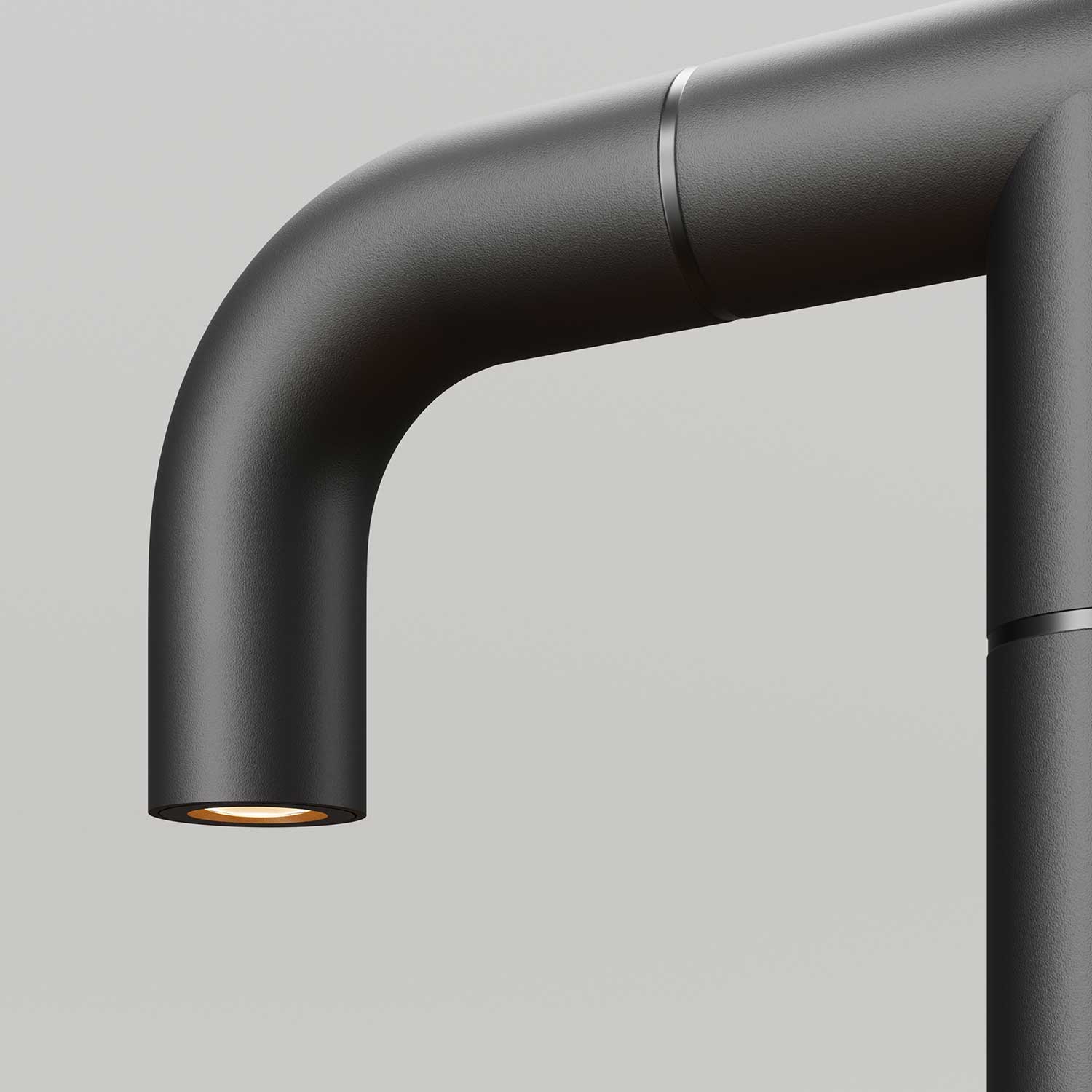 Sleek - Borne LED lumineuse pour jardin design extérieur