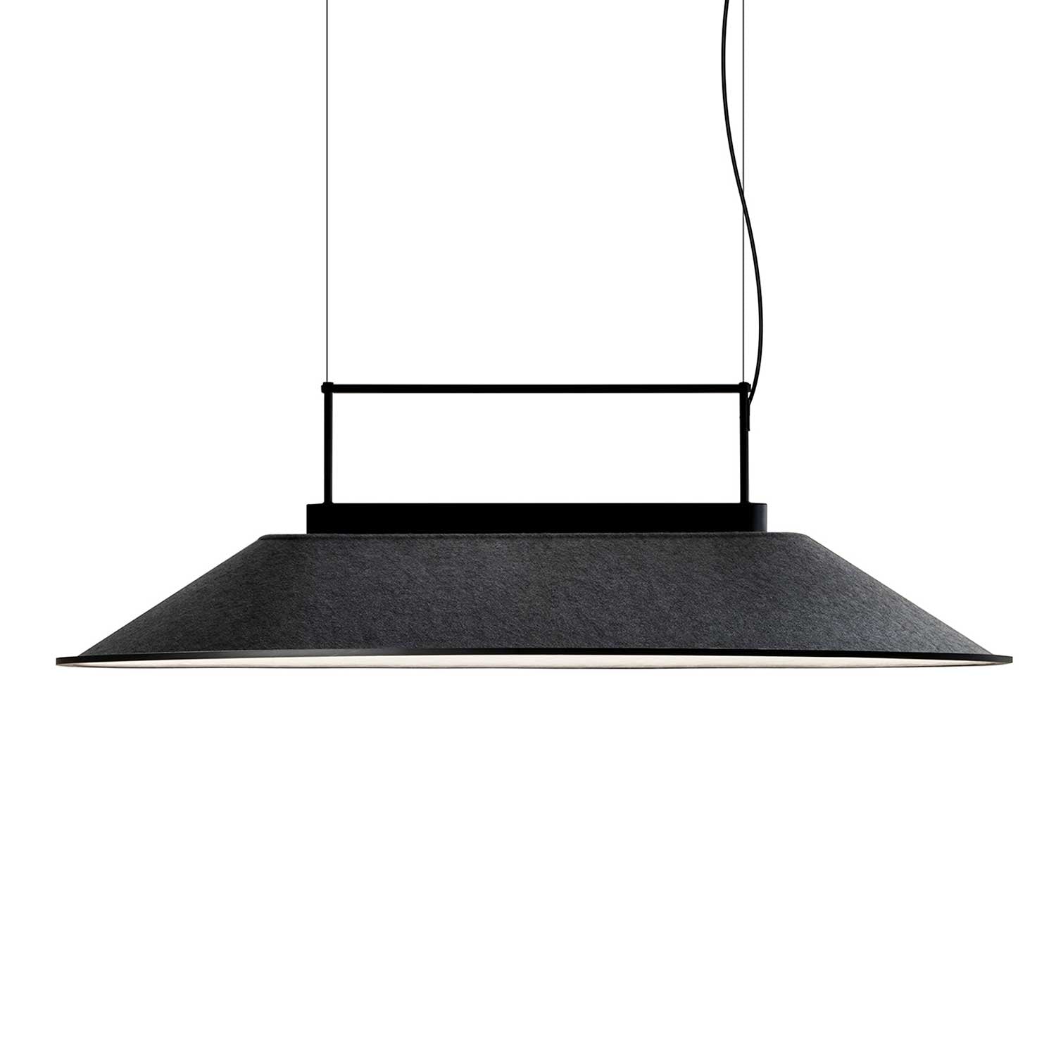 Shoemaker - Suspension acoustique LED pour bureau