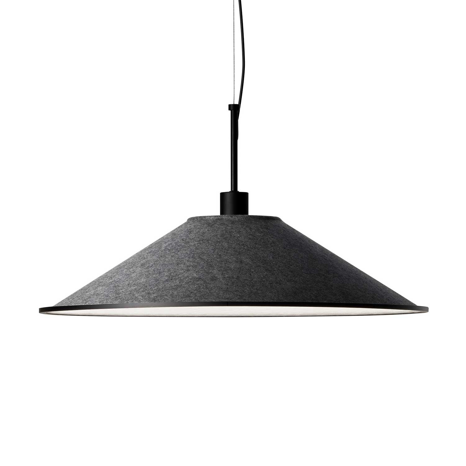 Shoemaker - Suspension acoustique LED pour bureau