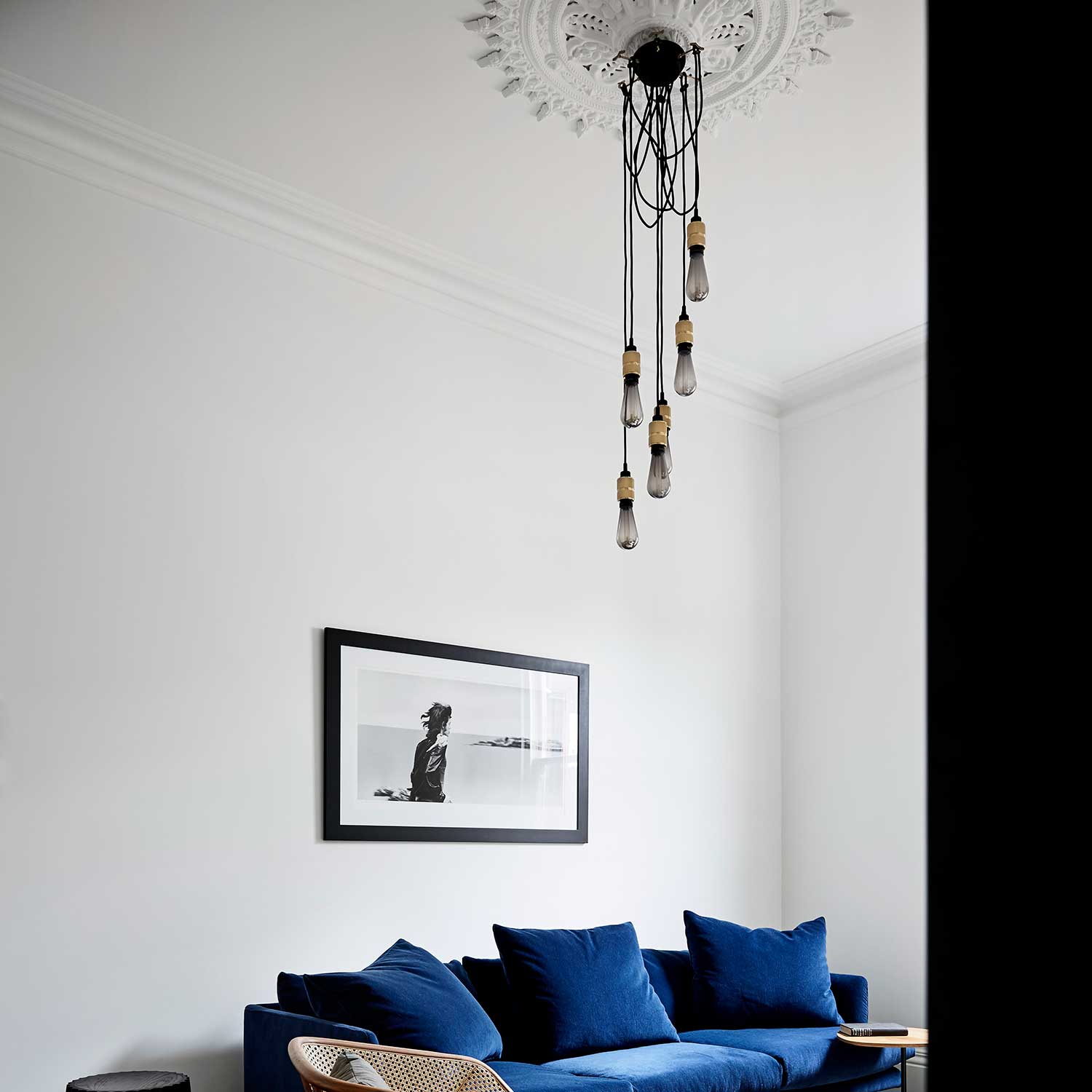 Hooked 6.0 Nude - Lustre grande hauteur en metal design