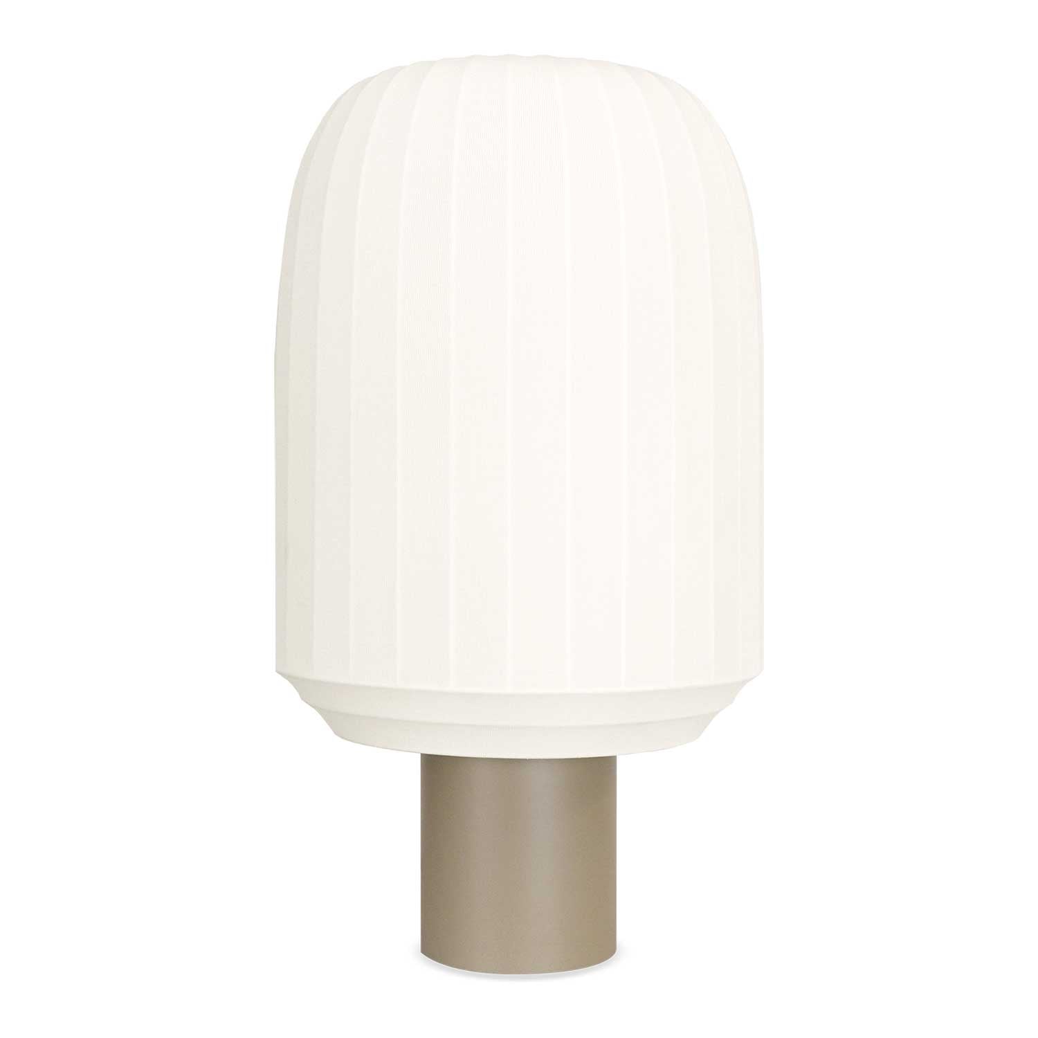 Tradition - Lampadaire de salon en tissu design japandi
