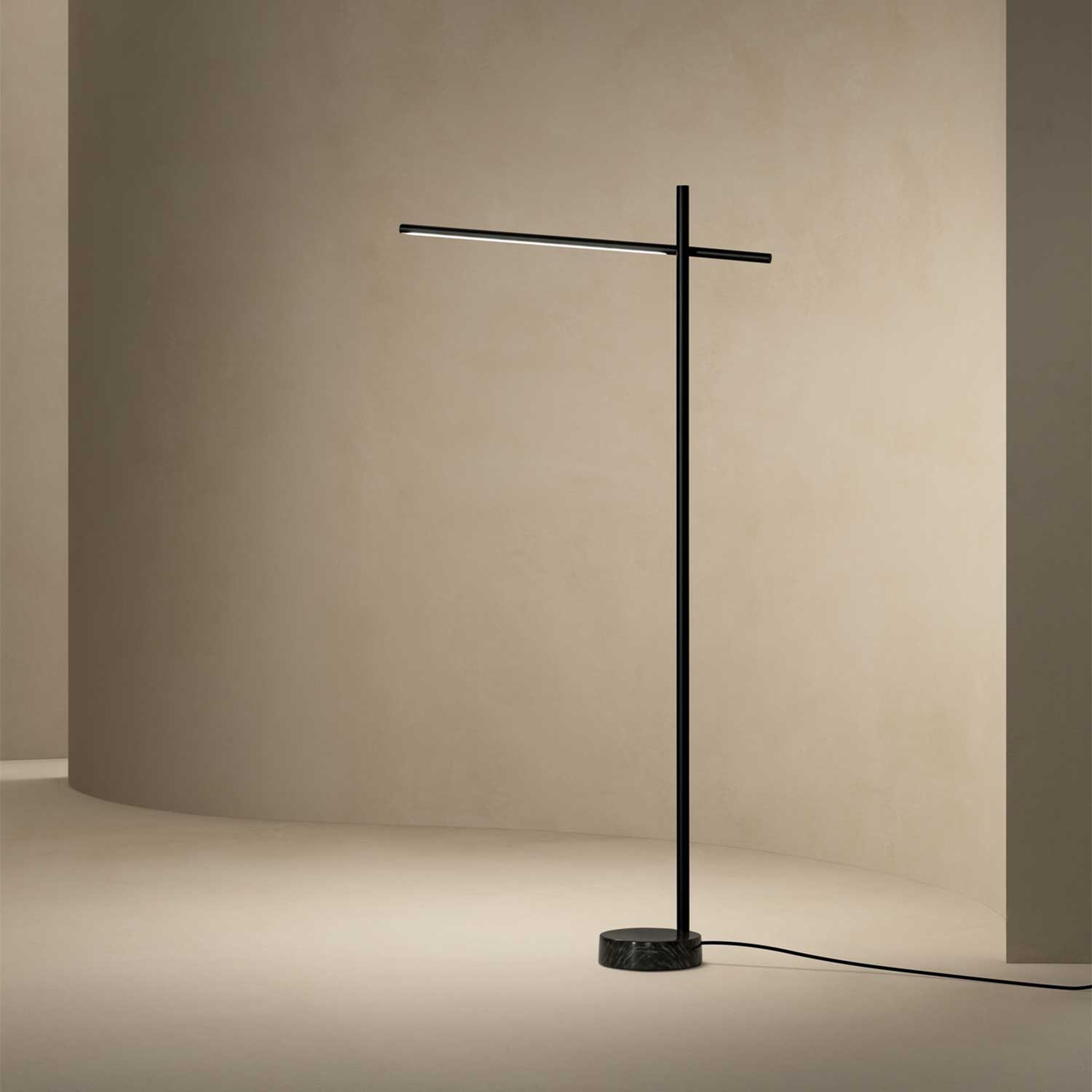 Tubs - Lampadaire LED design minimaliste pour salon